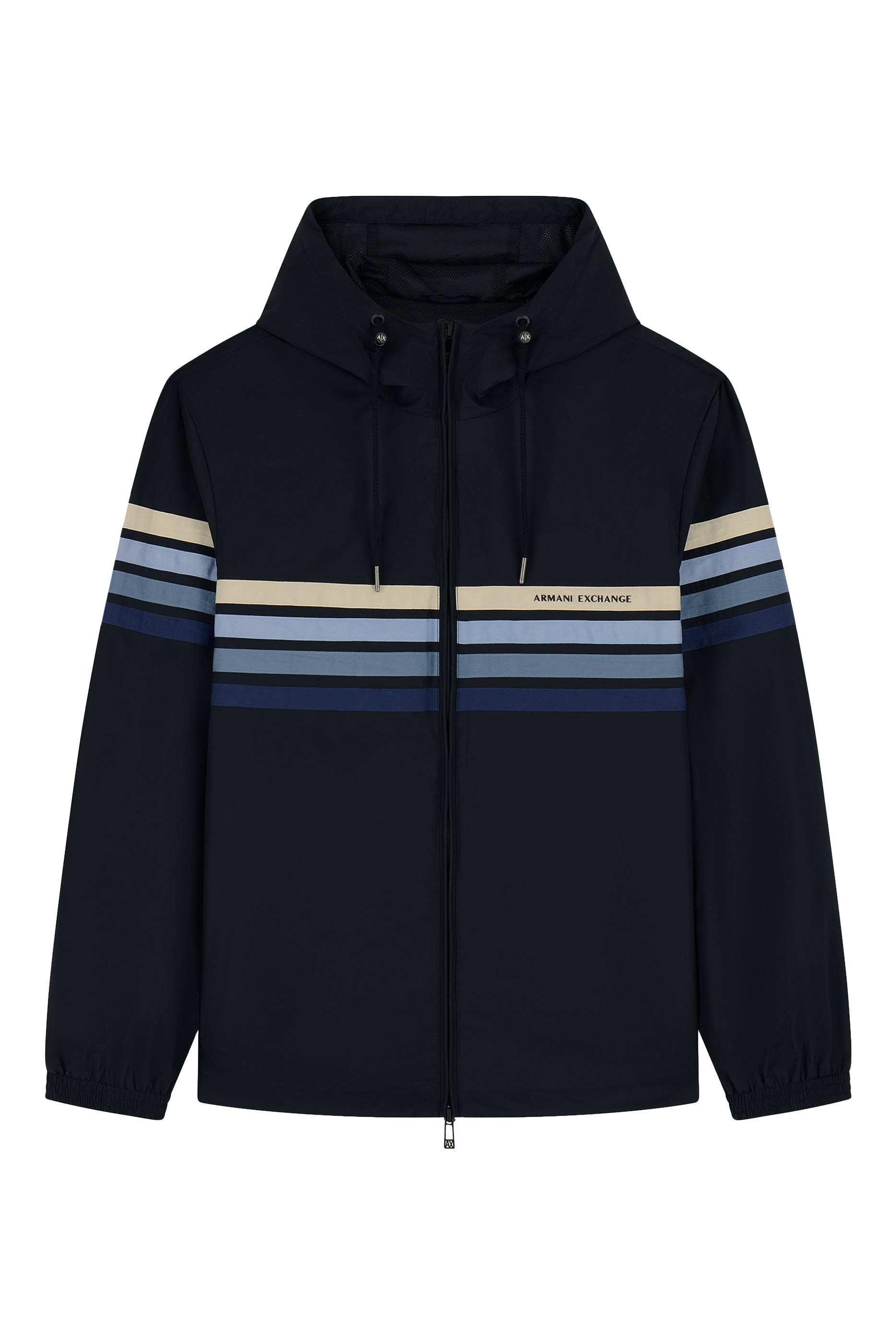 Logo Zip-Through Hoodie Blouson Jacket