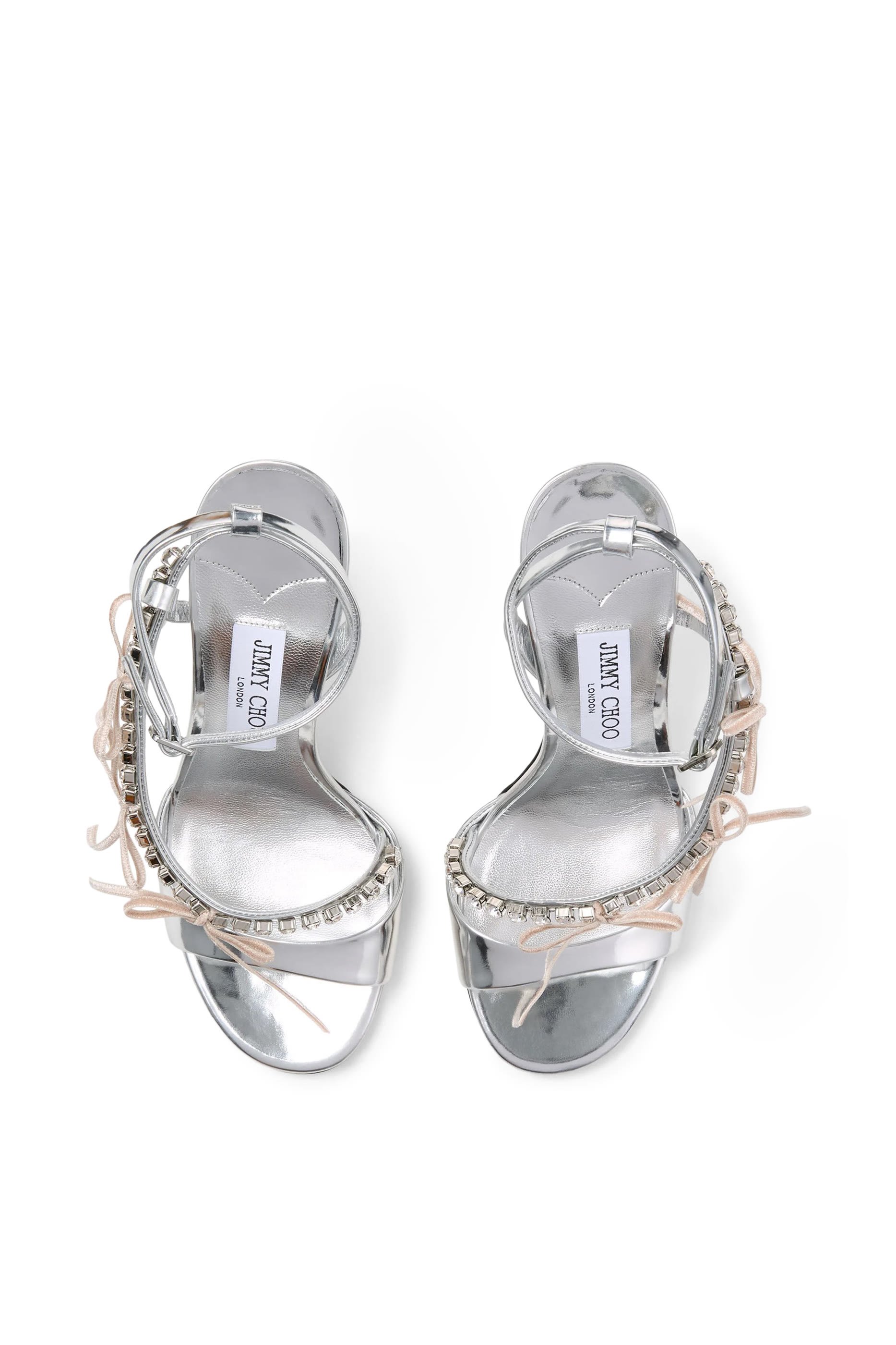 Lula 100 Liquid Metal Leather Sandals