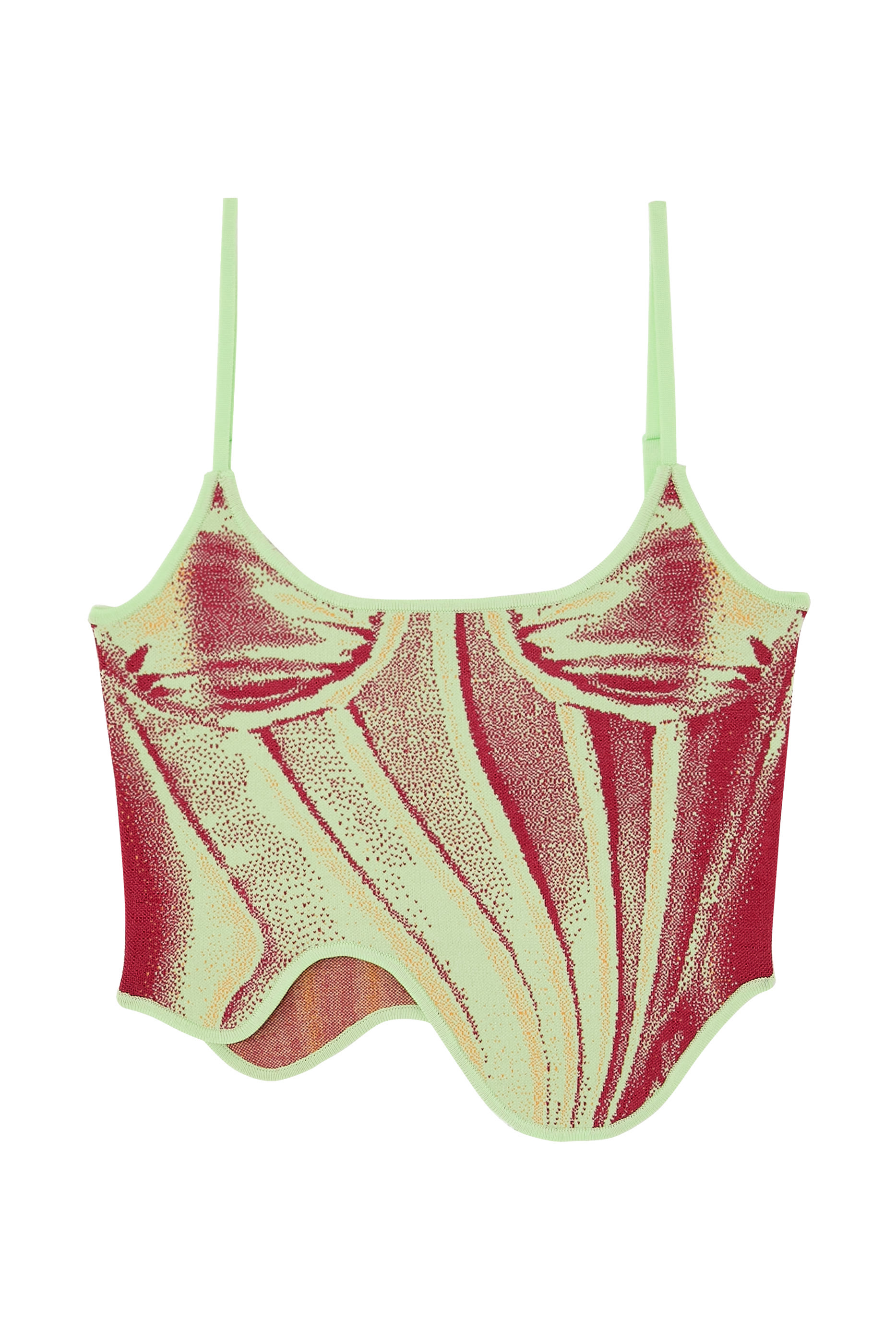 Mila Denim Print Tank Top