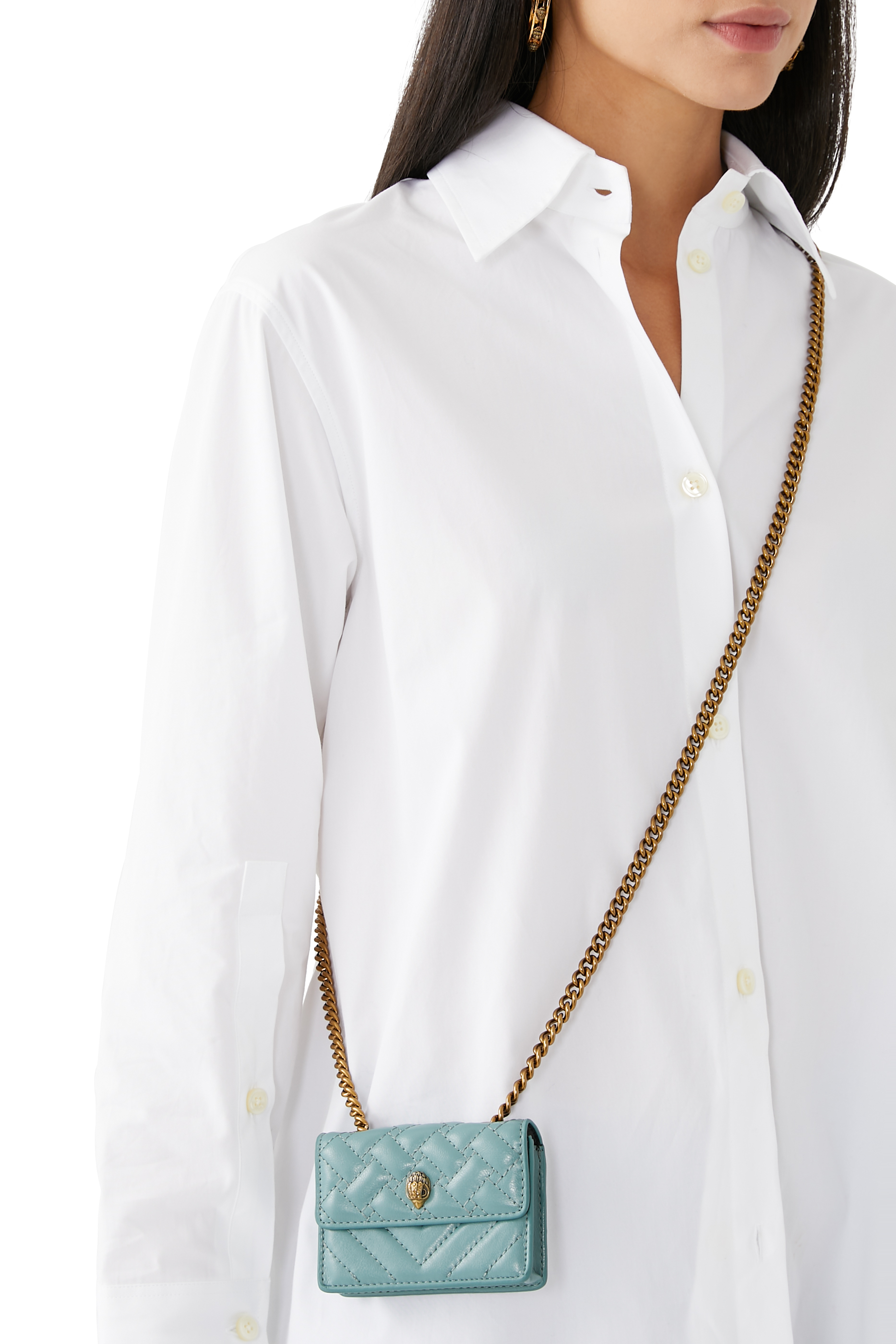 Kensington Quilted Micro Shoulder Bag