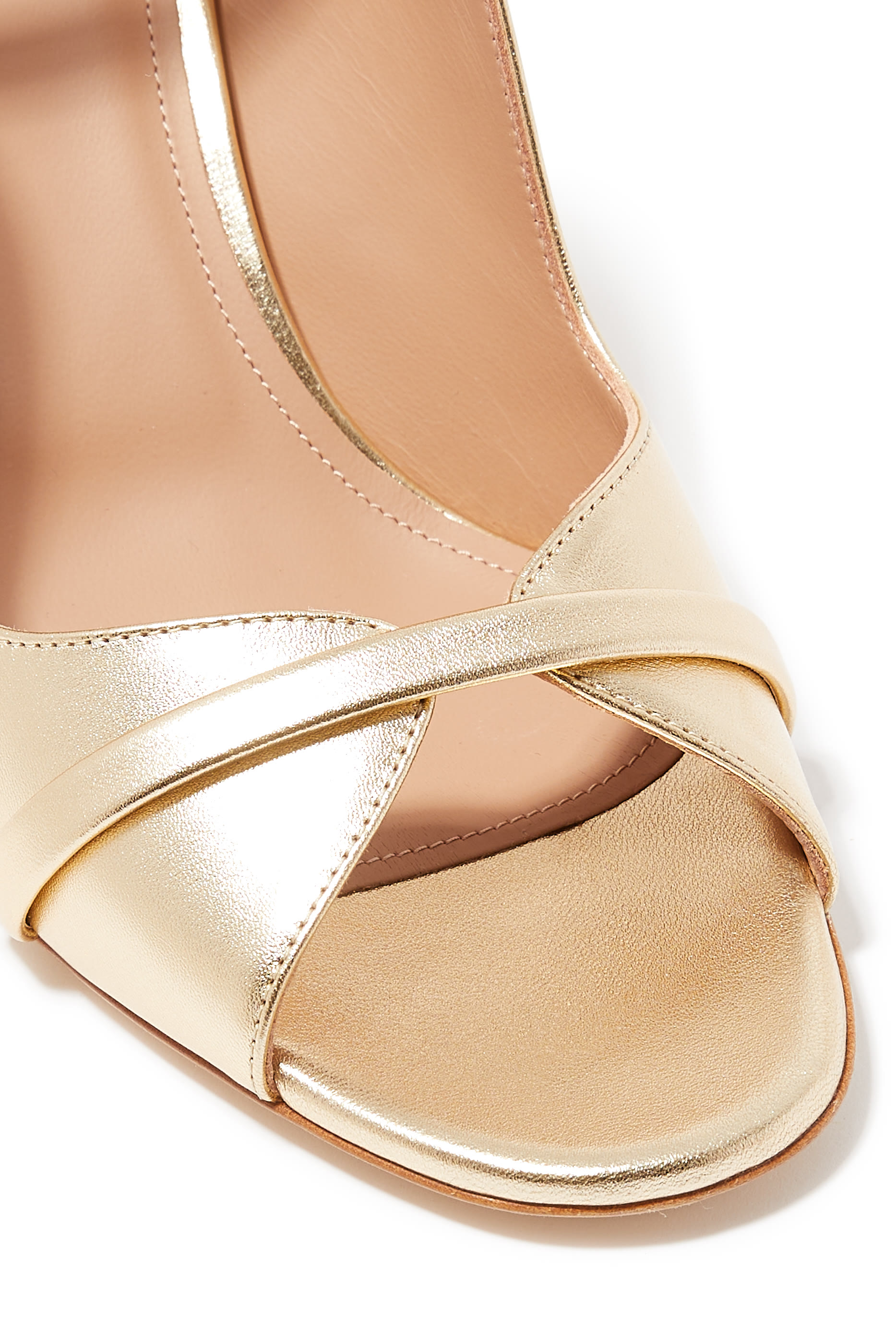 Norah Metallic Leather 70 Heels