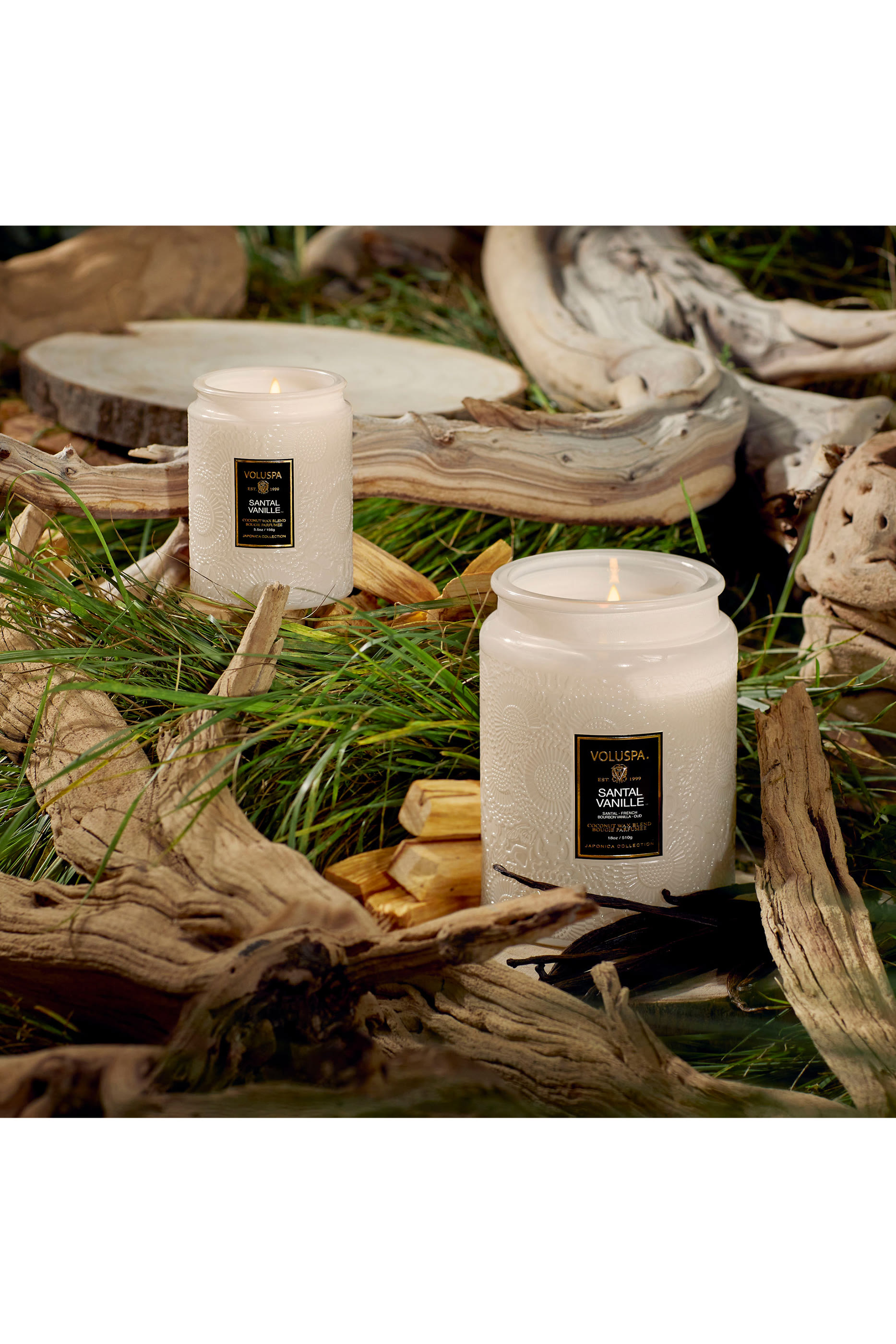 Santal Vanille Luxe Jar Candle