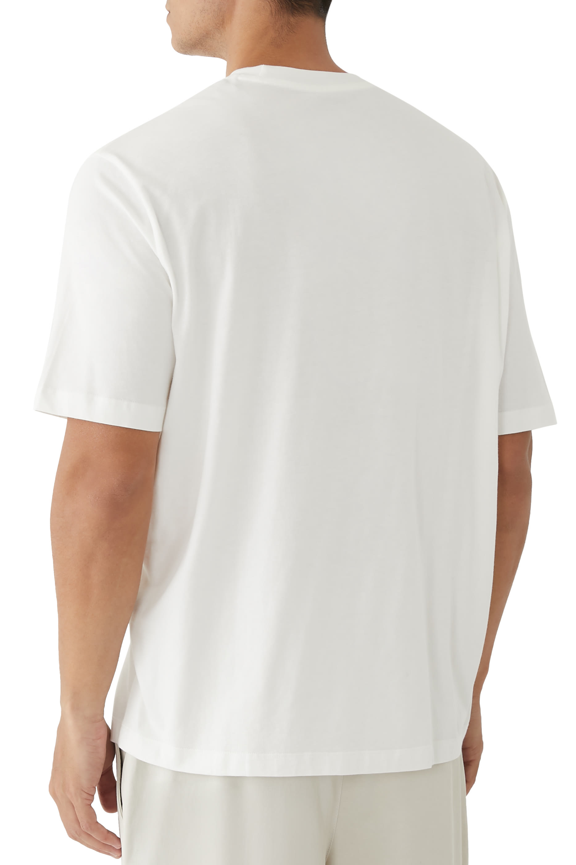 Logo-Print Palm Tree T-Shirt