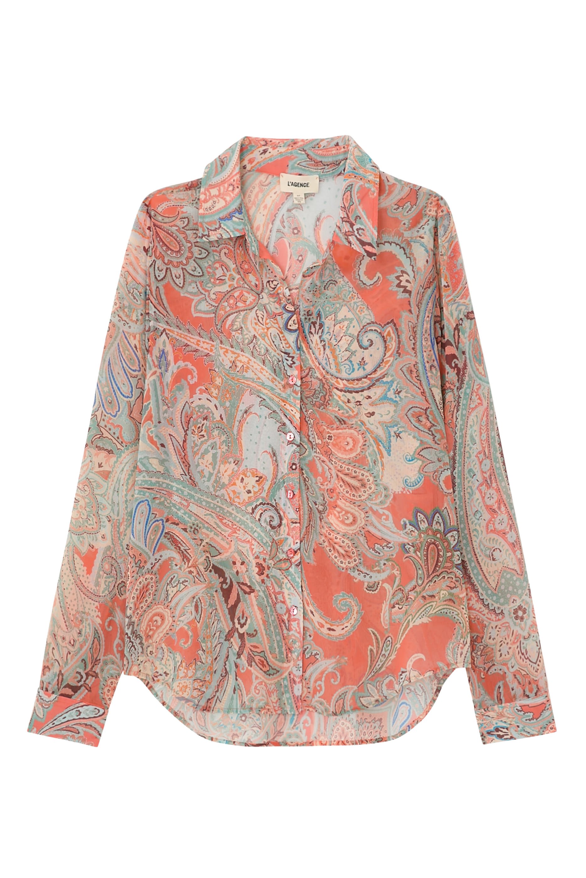 Laurent Paisley Blouse