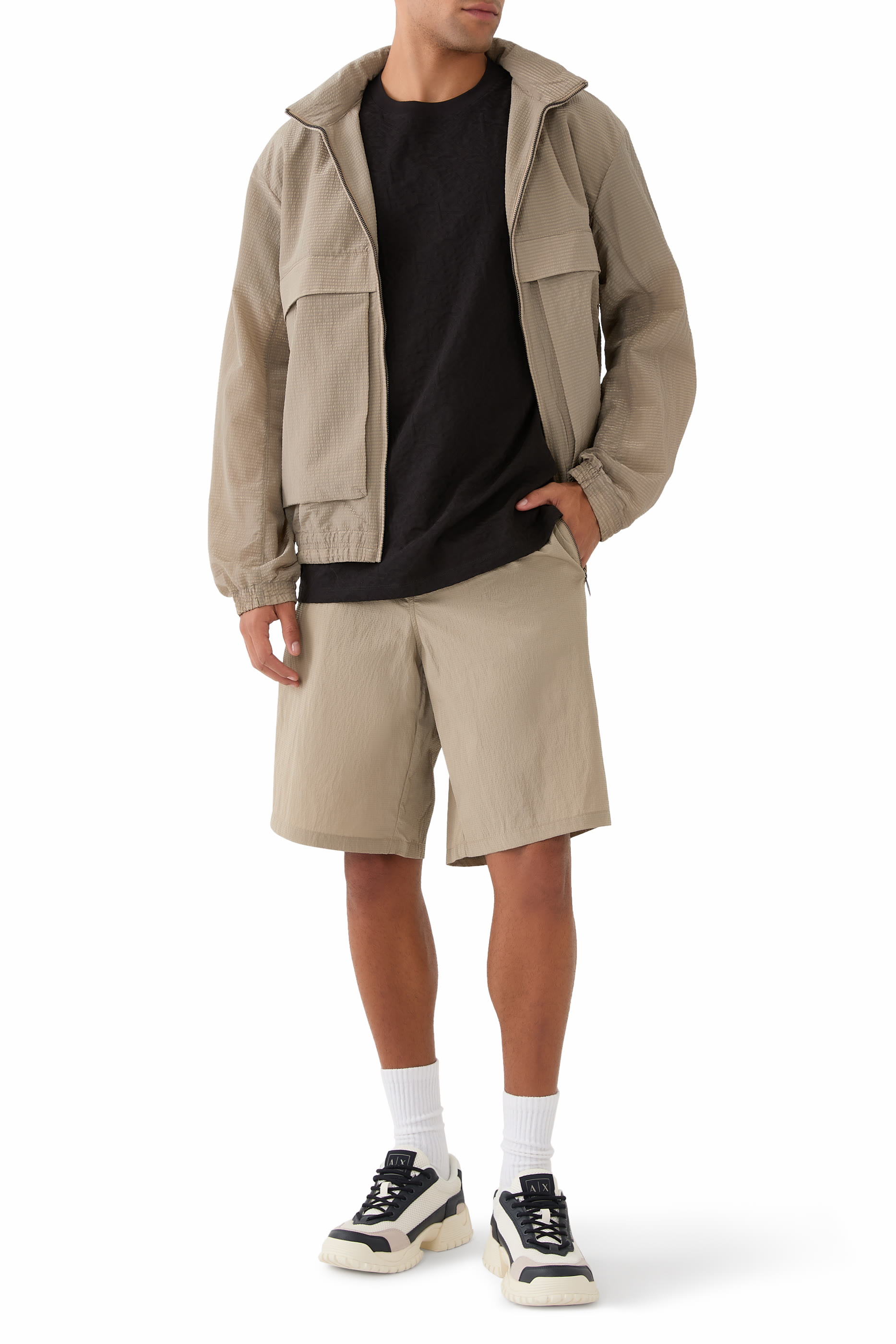 Lace-Up Mesh Stitching Casual Sneakers