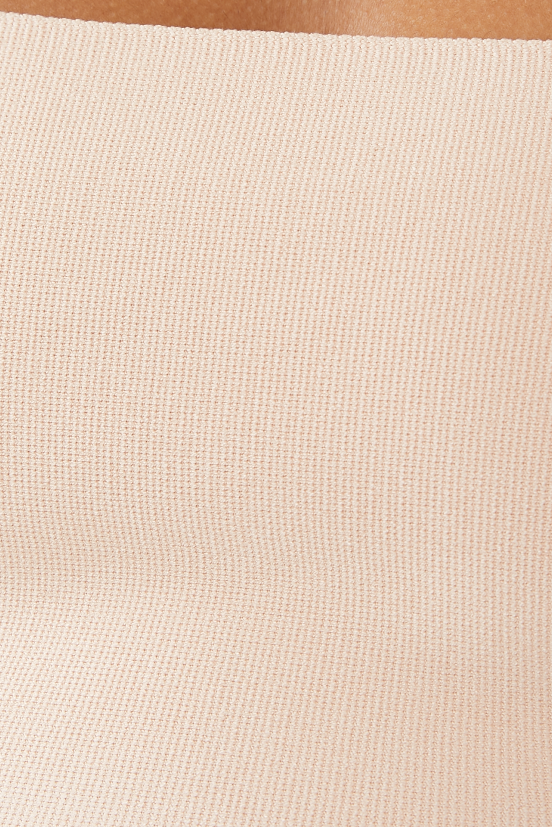 Square-Necked Cropped Bandeau Top