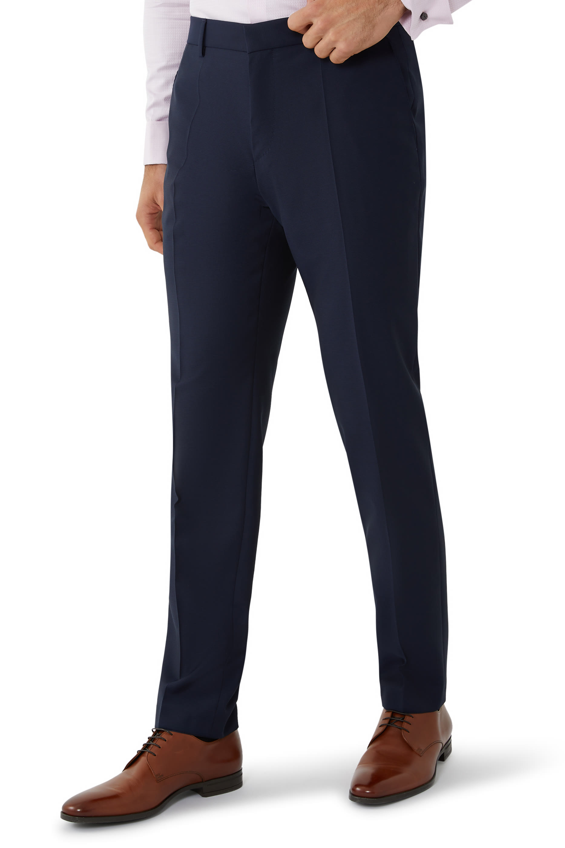 Three-Piece Slim-Fit Wool Suit