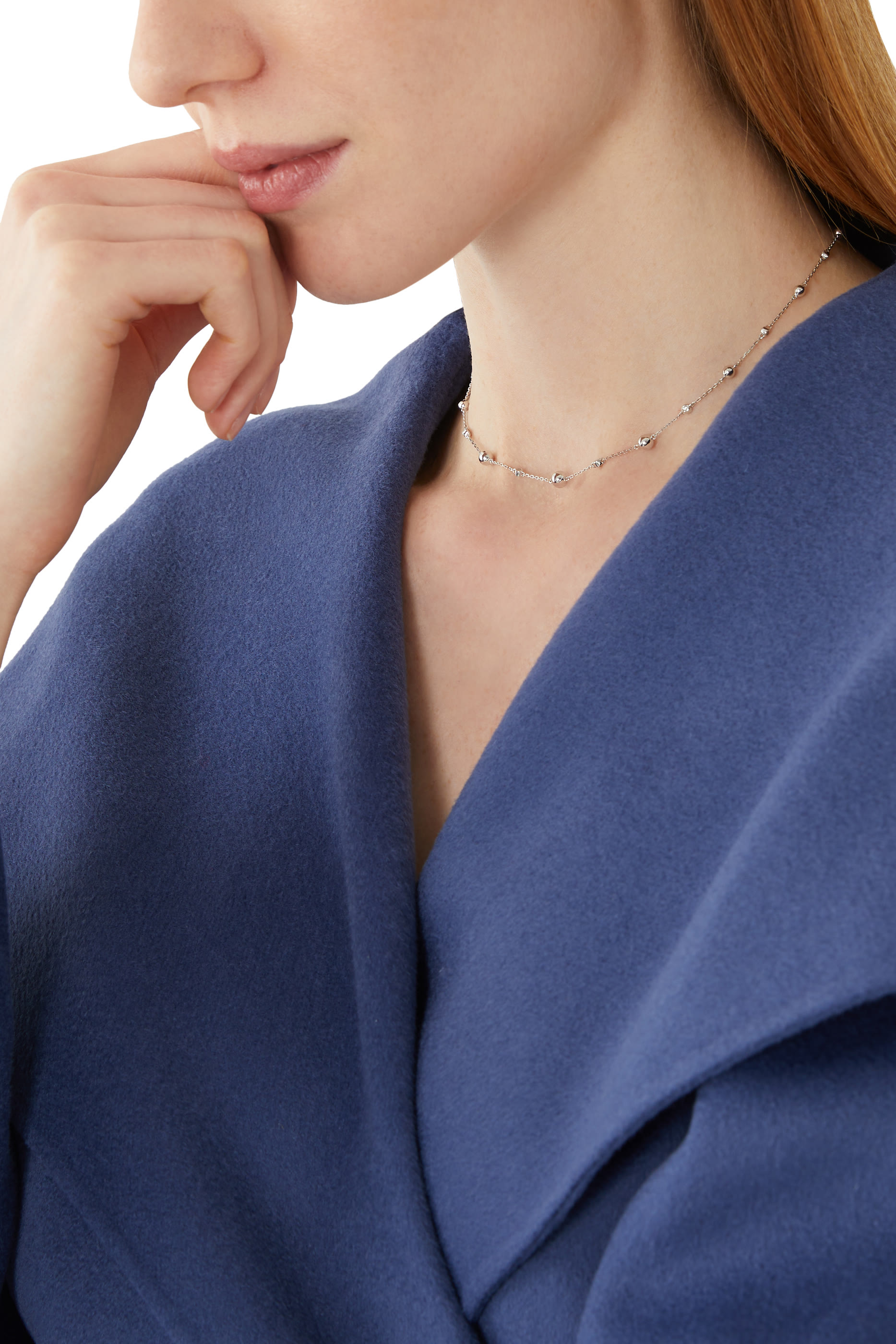 Enishi Choker, 18k White Gold & Diamonds