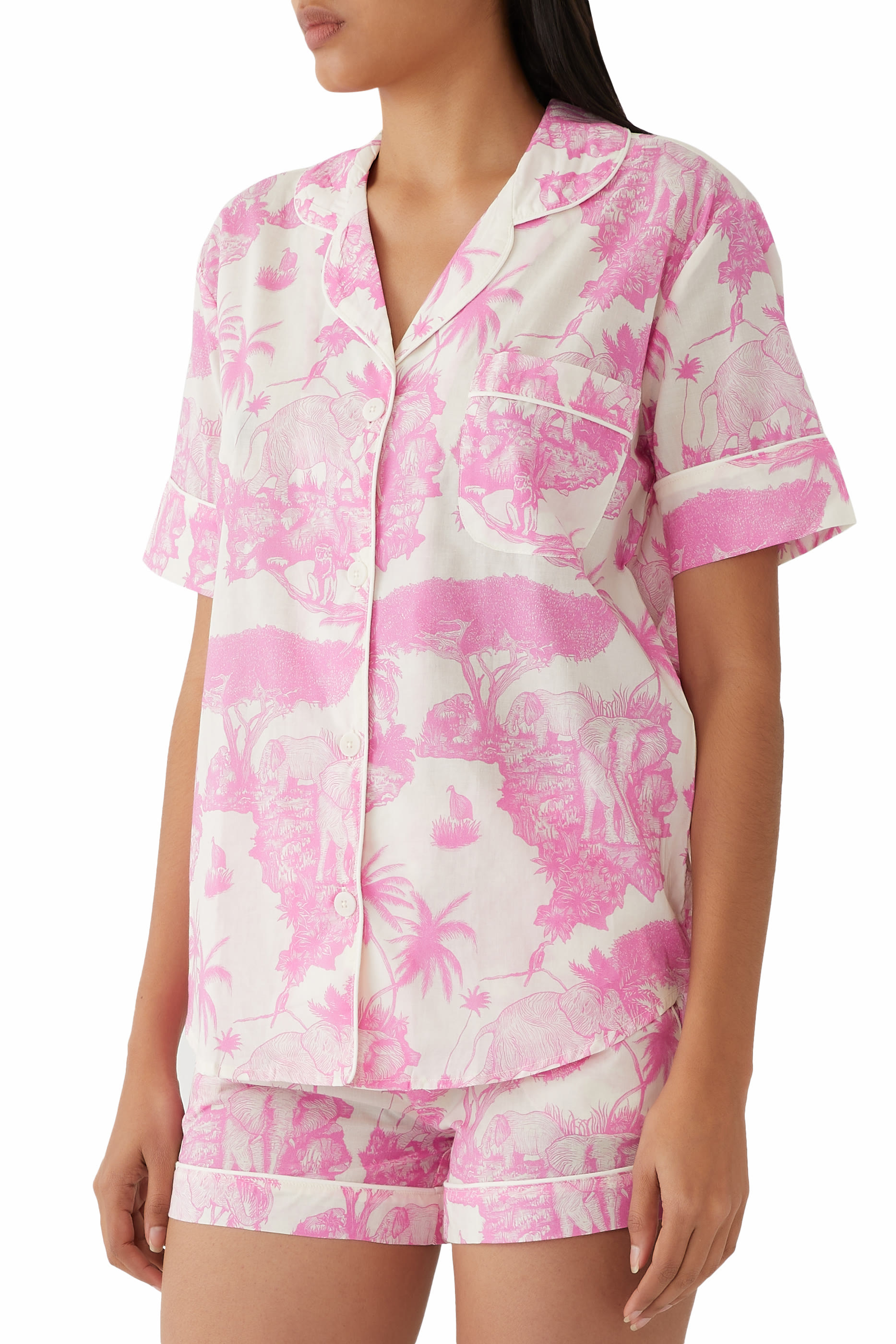 Loxodonta Short Cotton Pyjama Set