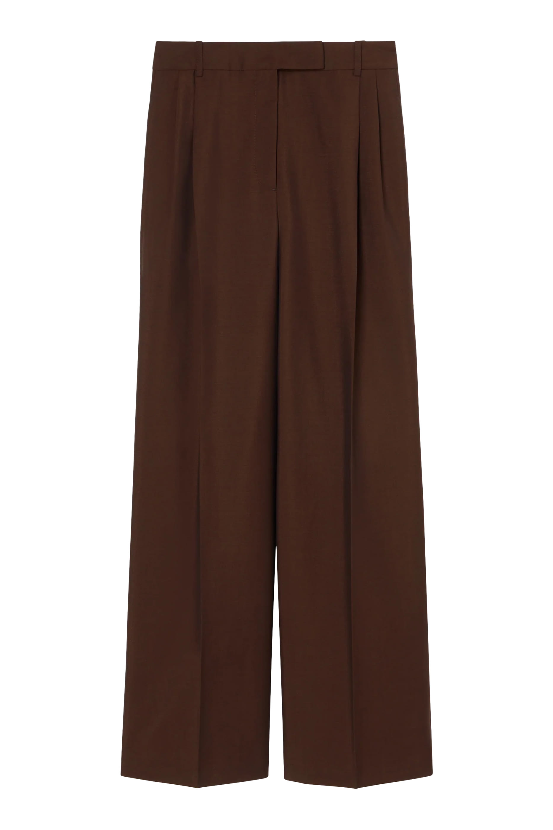 Dual Tone Pique Tailored Trousers 