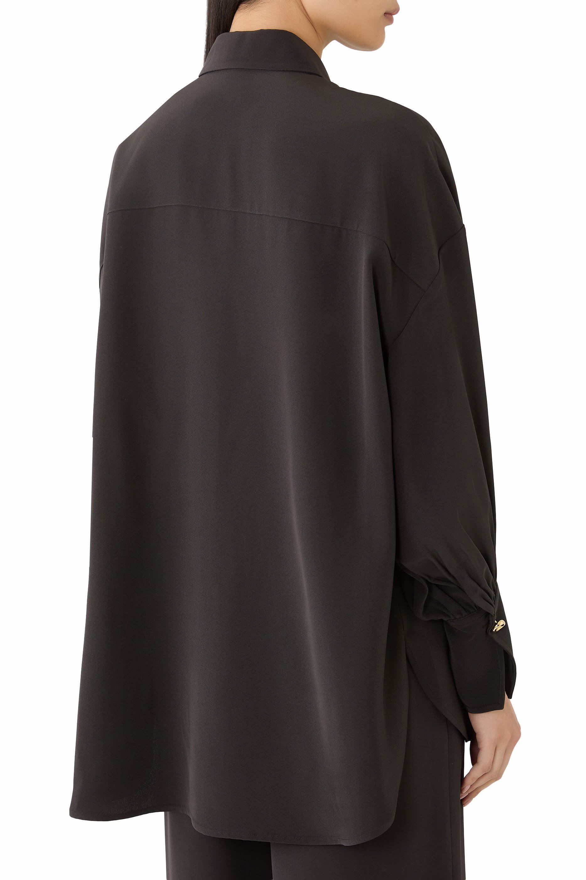 Camilia Satin Twill Blouse