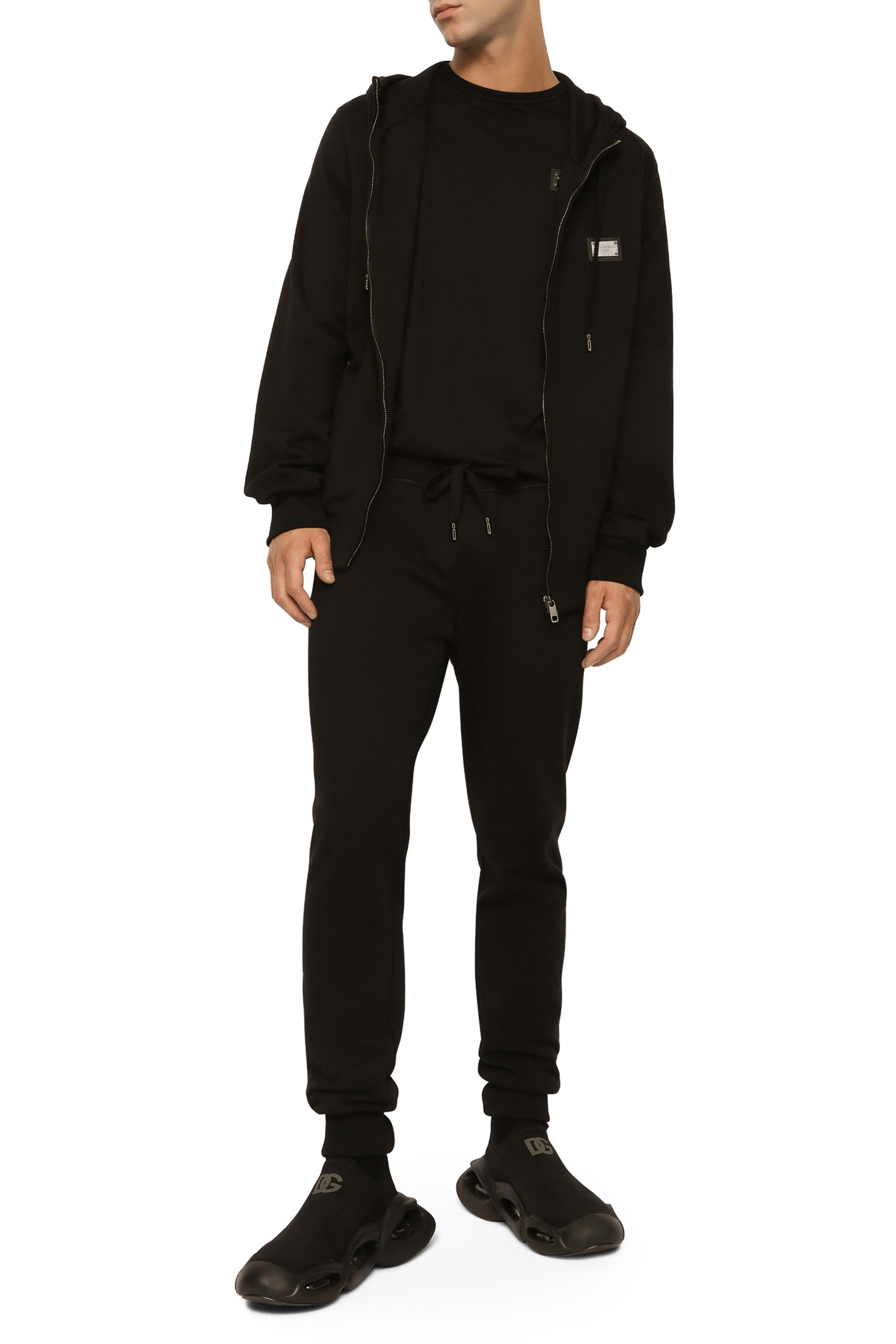 Logo Tag Cotton T-Shirt