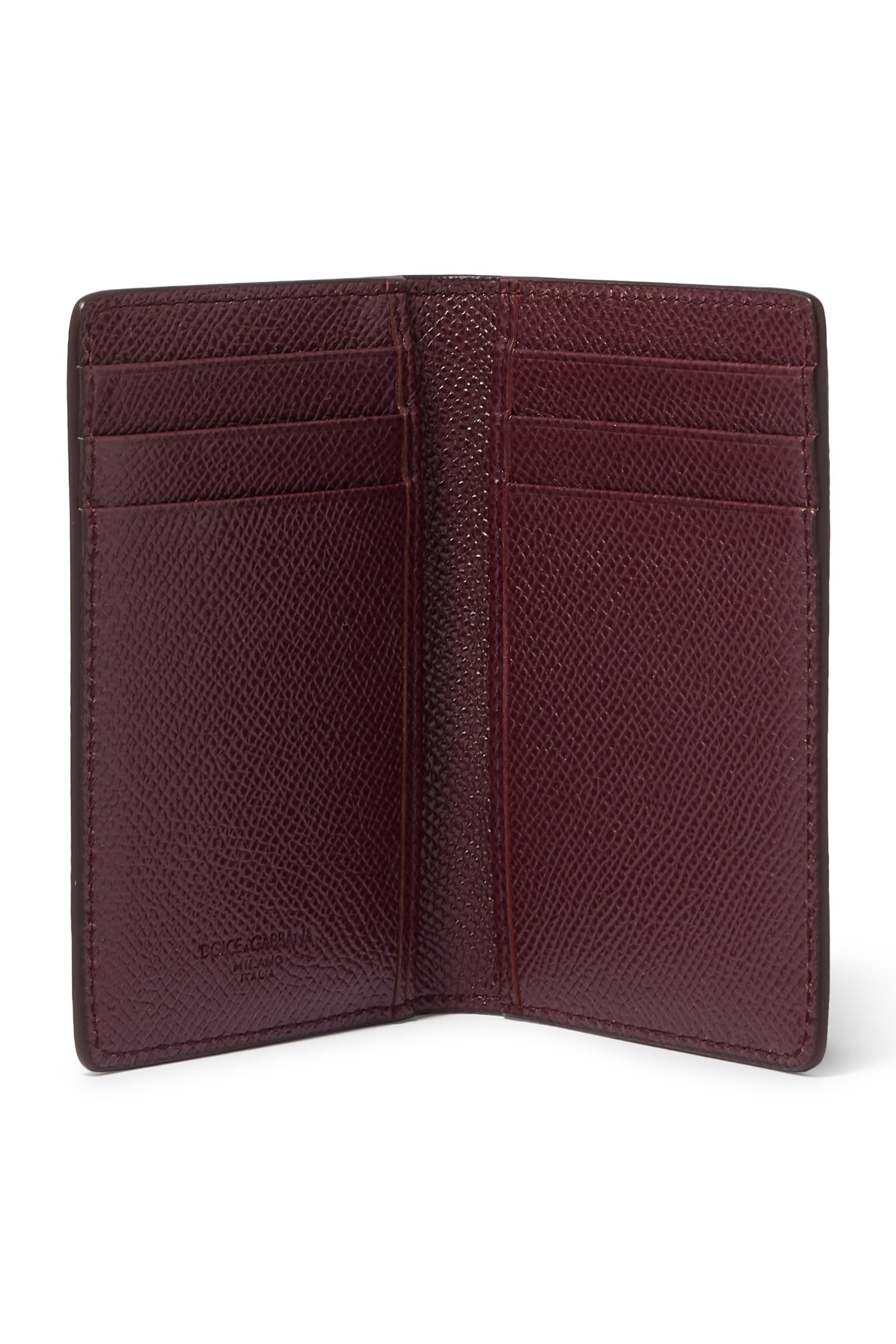 DG Logo Calfskin Card Holder