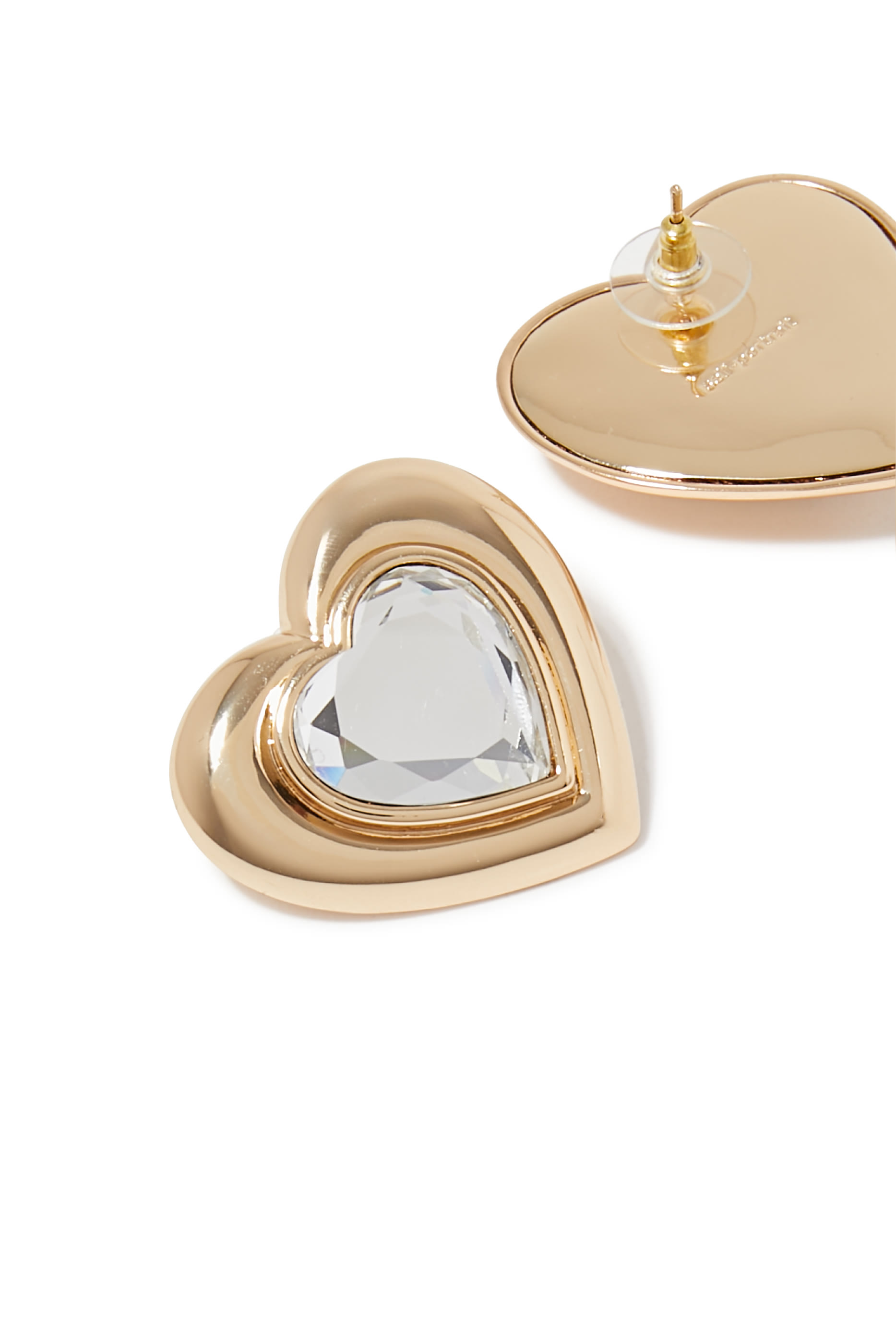 Crystal Heart Earrings