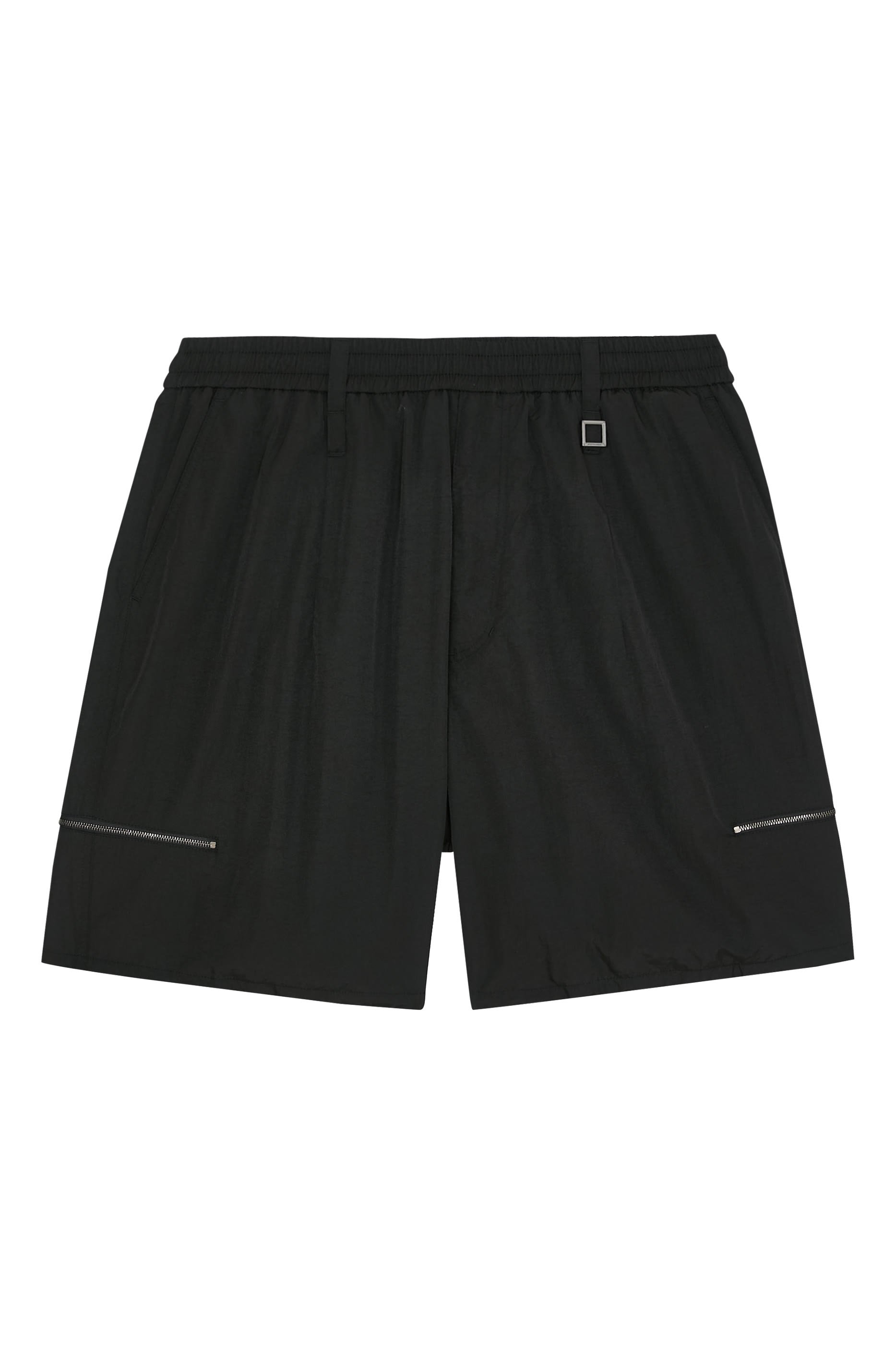Zip-Pocket Cargo Shorts