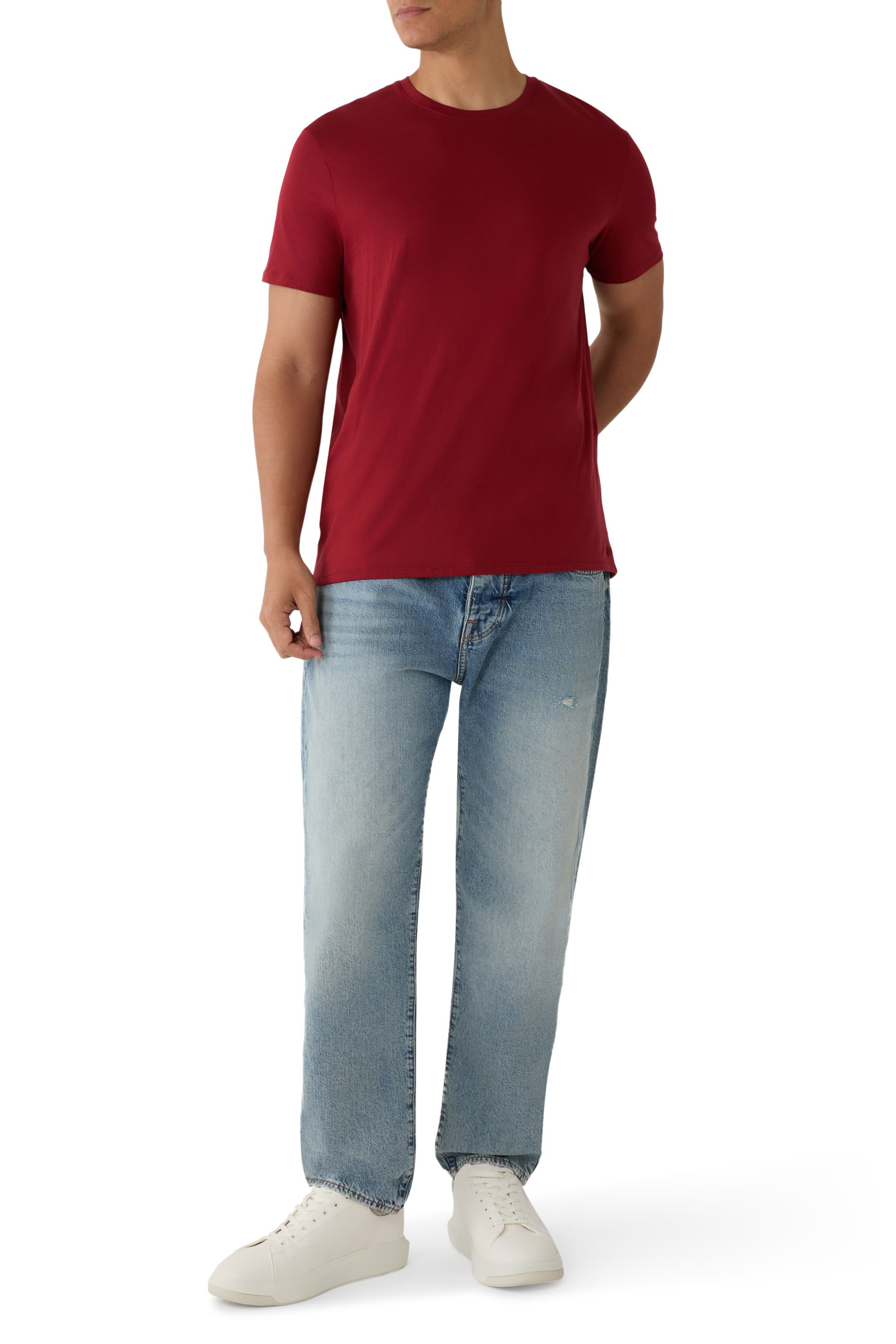 Slim Fit Pima Cotton T-Shirt