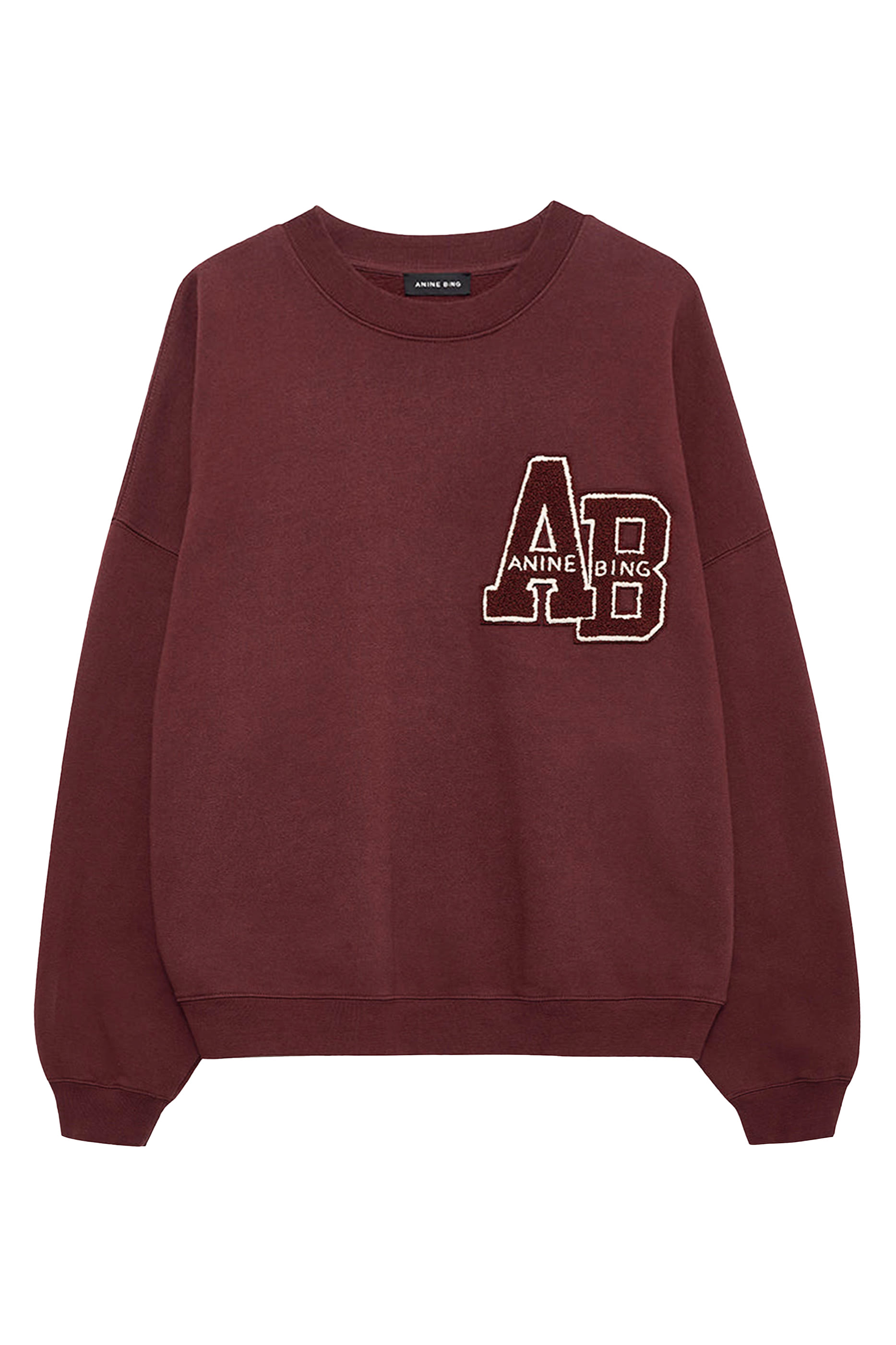 Miles Oversized Sweatshirt Letterman