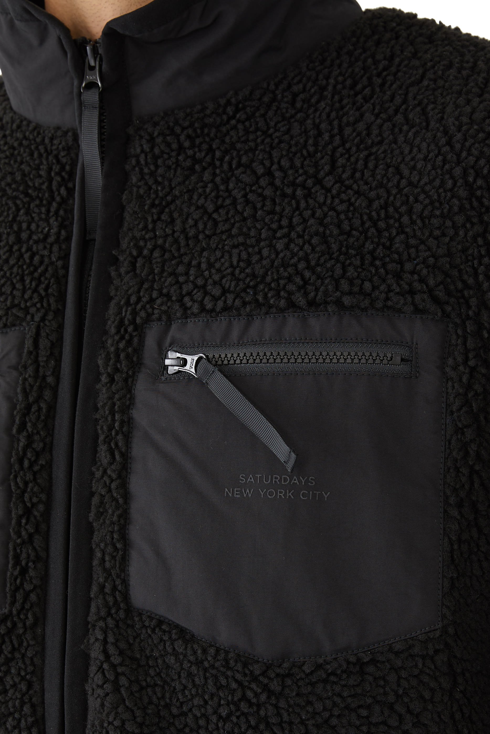 Boa Fleece Zip Blouson