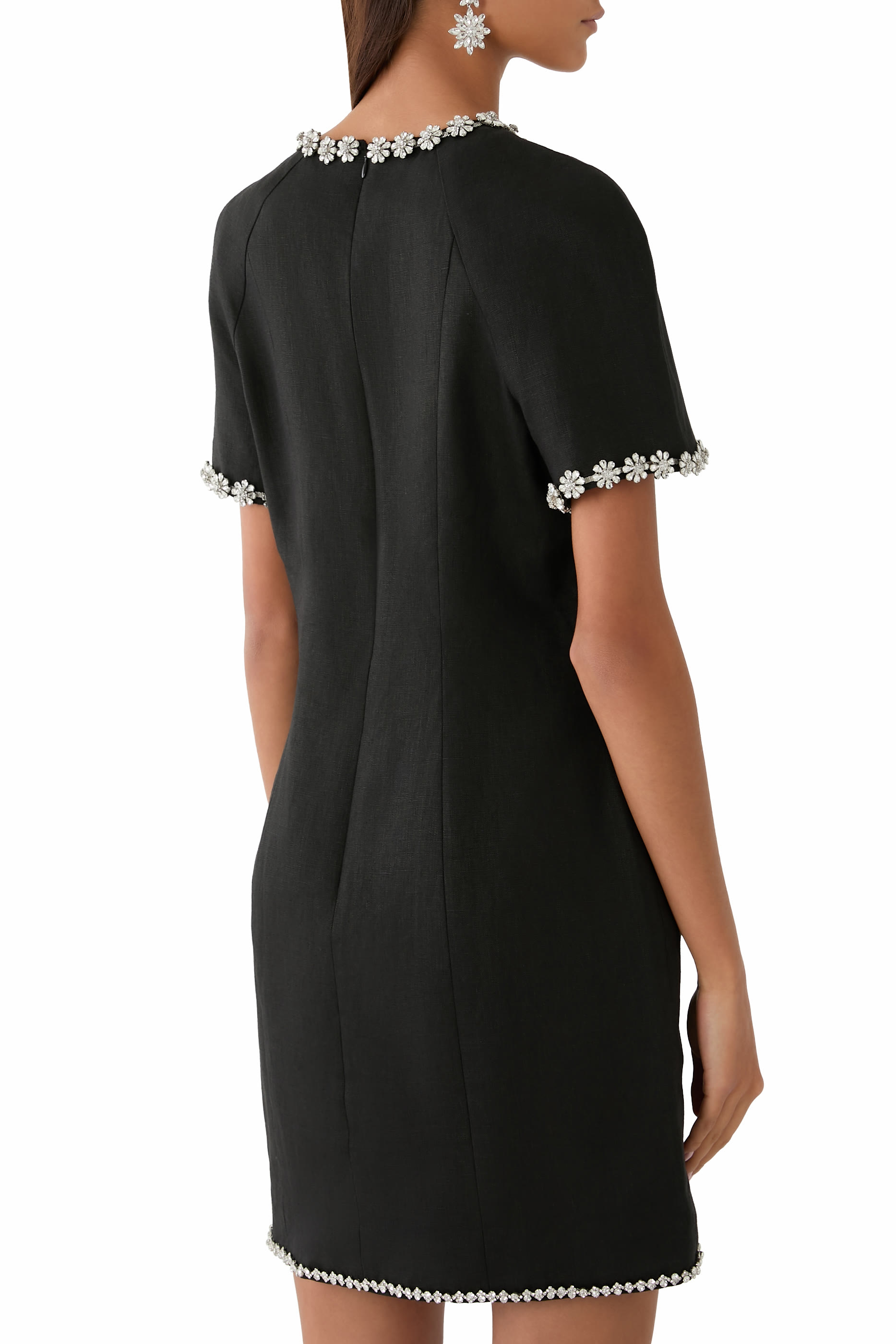 Rebellion Embellished Mini Dress
