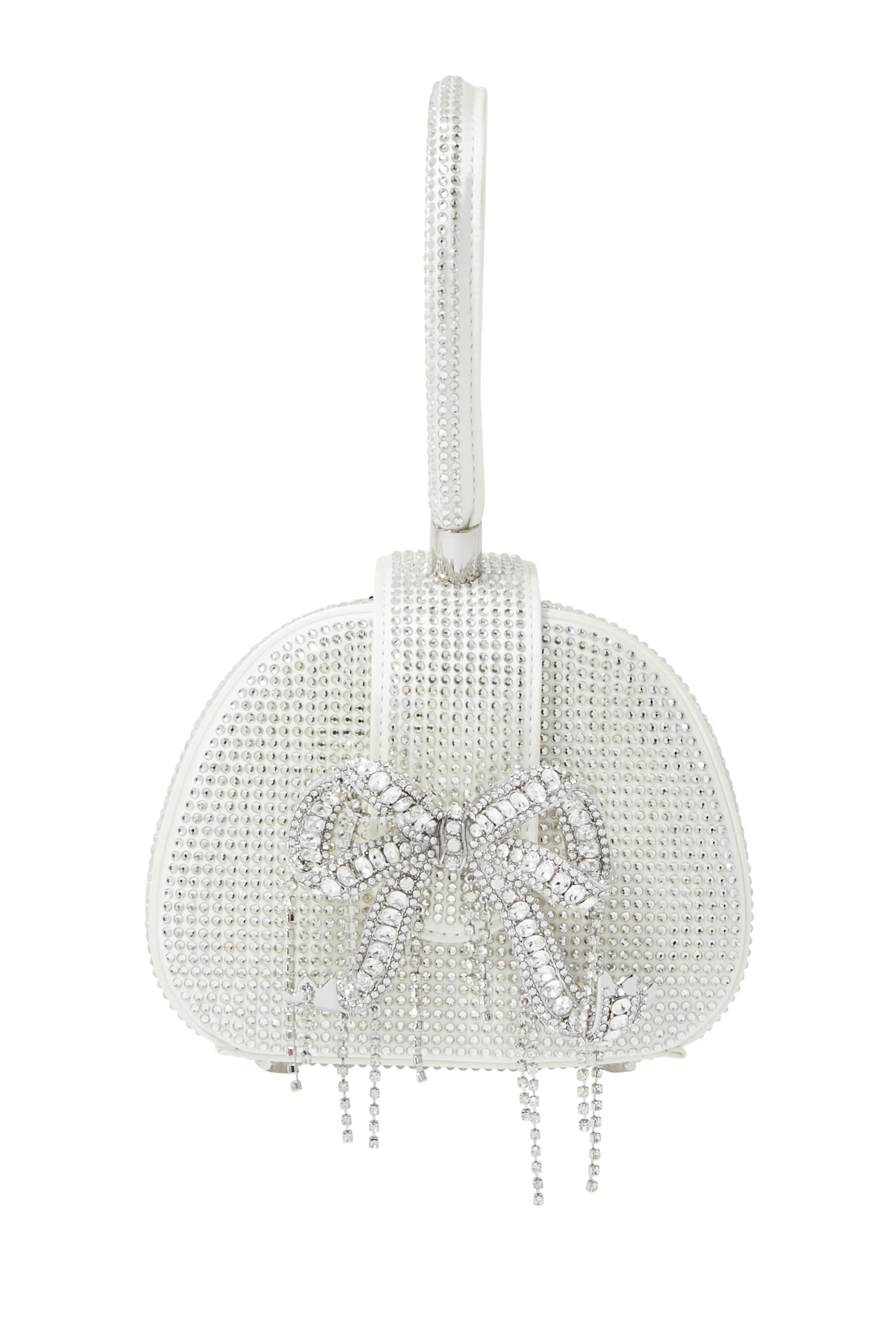 Rhinestone Top Handle Micro Bag
