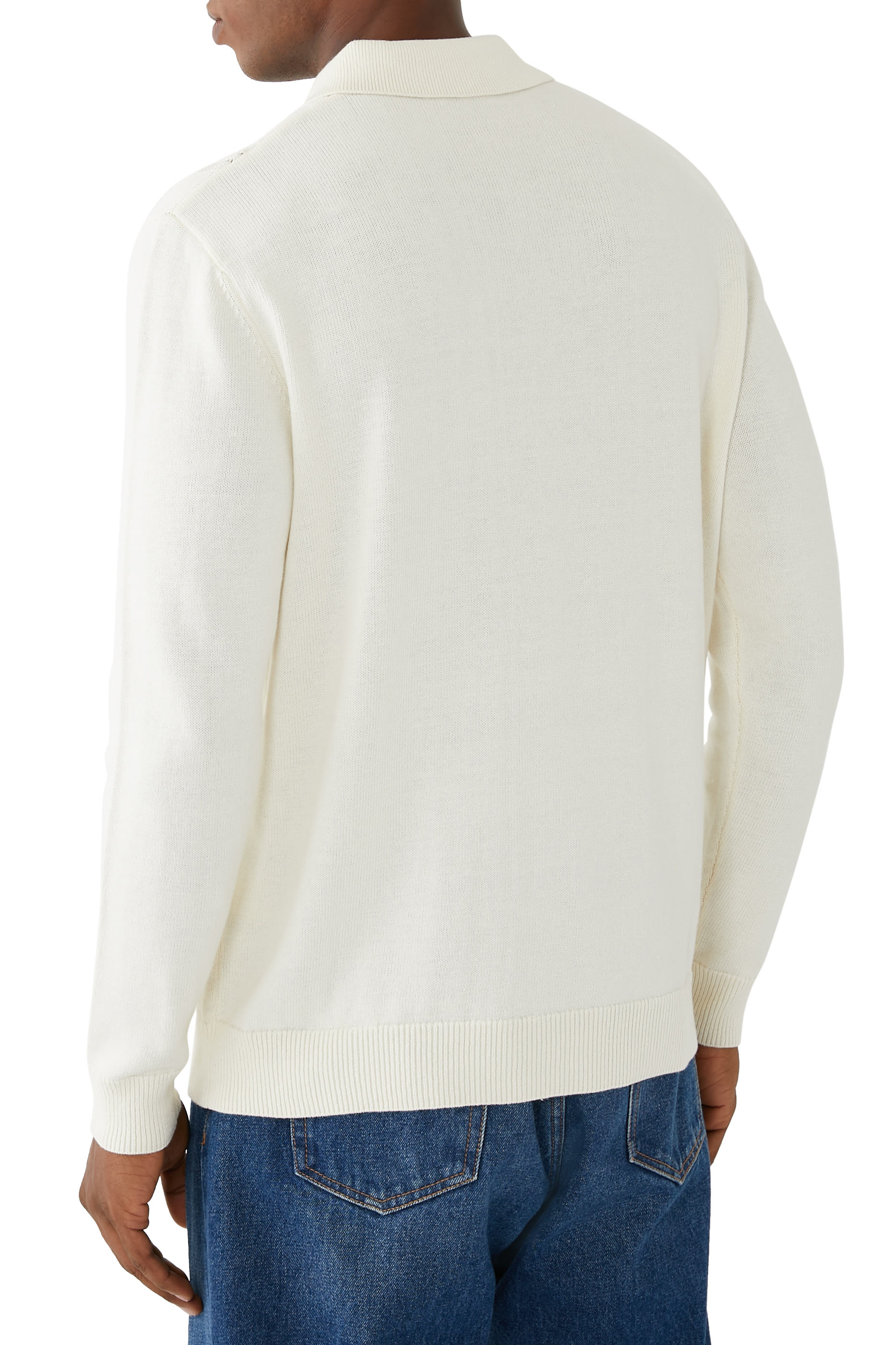 Jahmad Linen Long Sleeve Polo