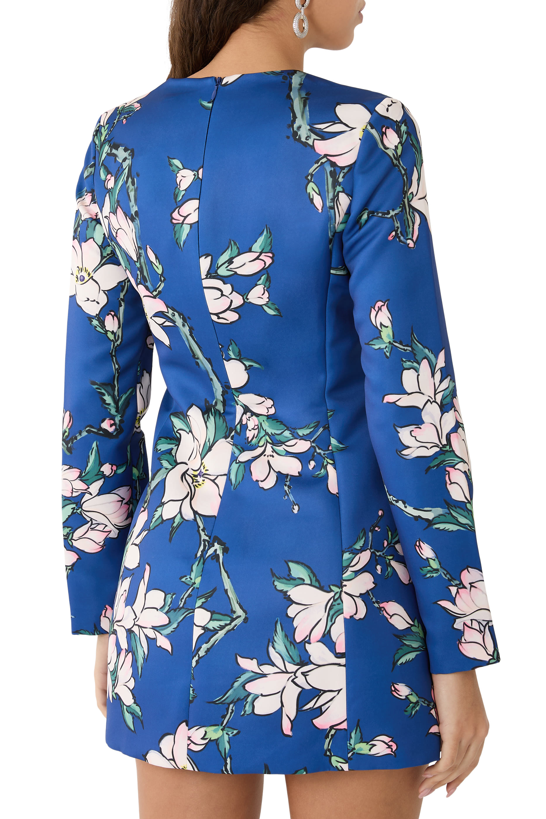 Aliza Long Sleeve Petal Mini Dress