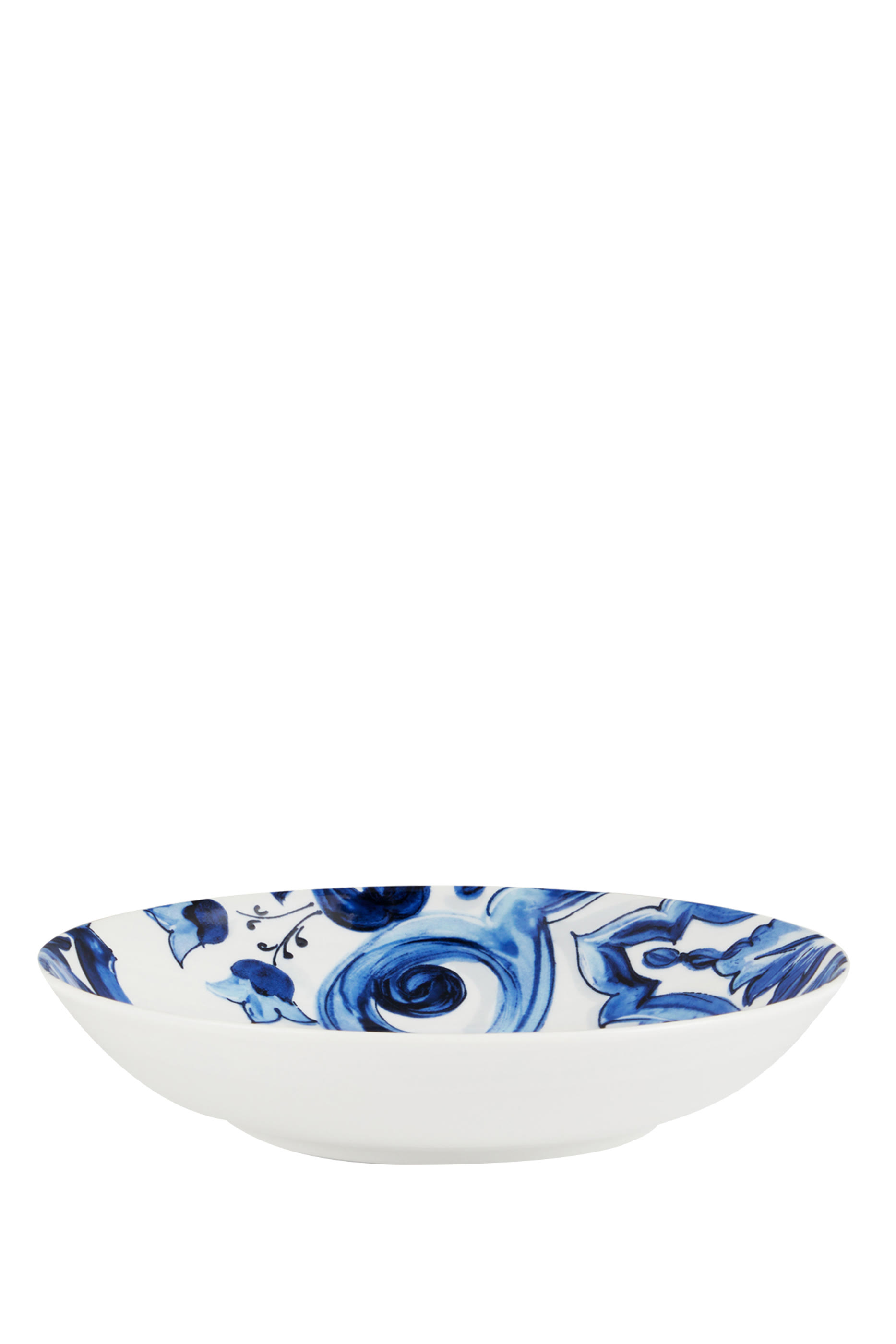 Blu Mediterraneo Fiore Soup Plates, Set of 2