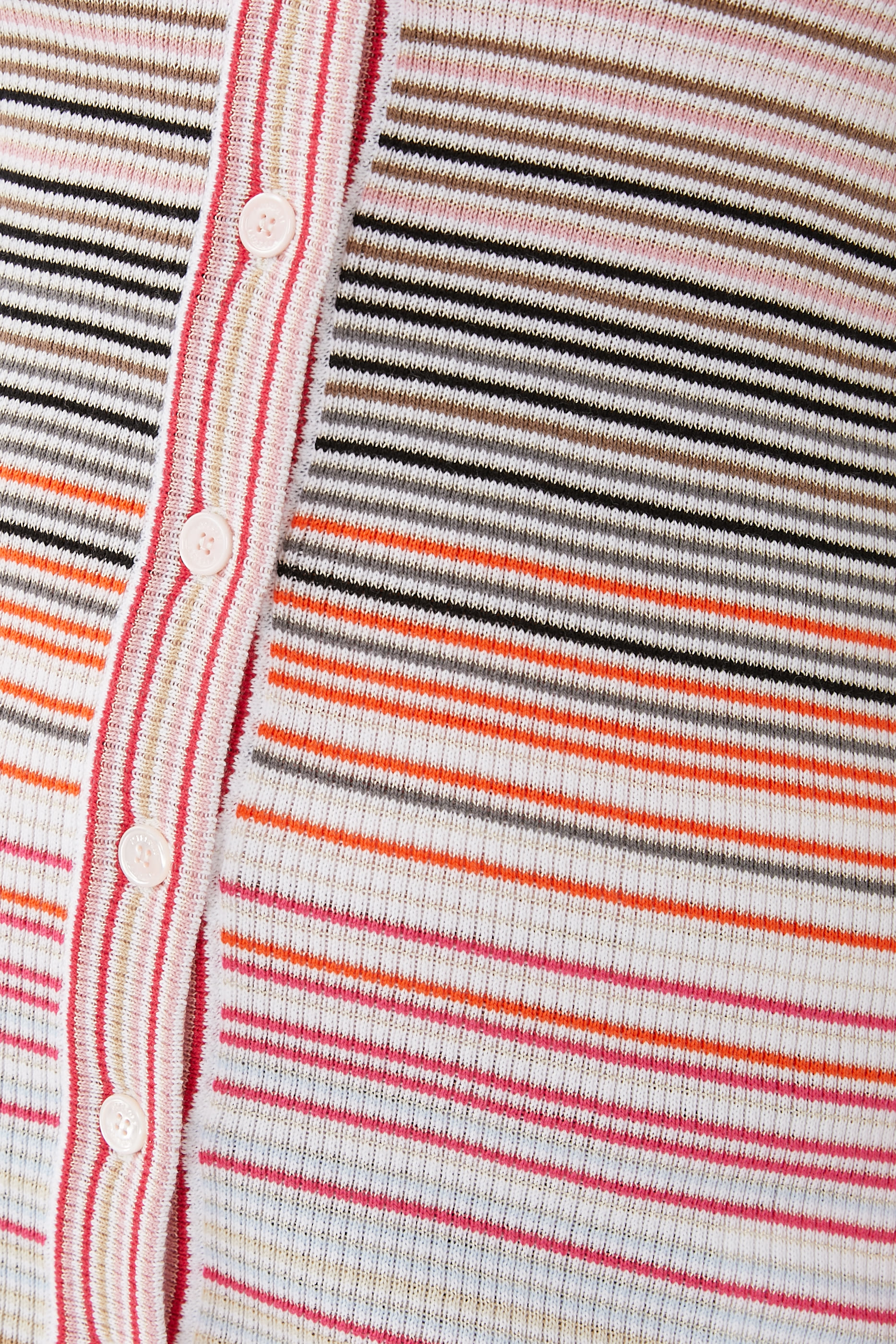 Zig-Zag Cotton Cardigan