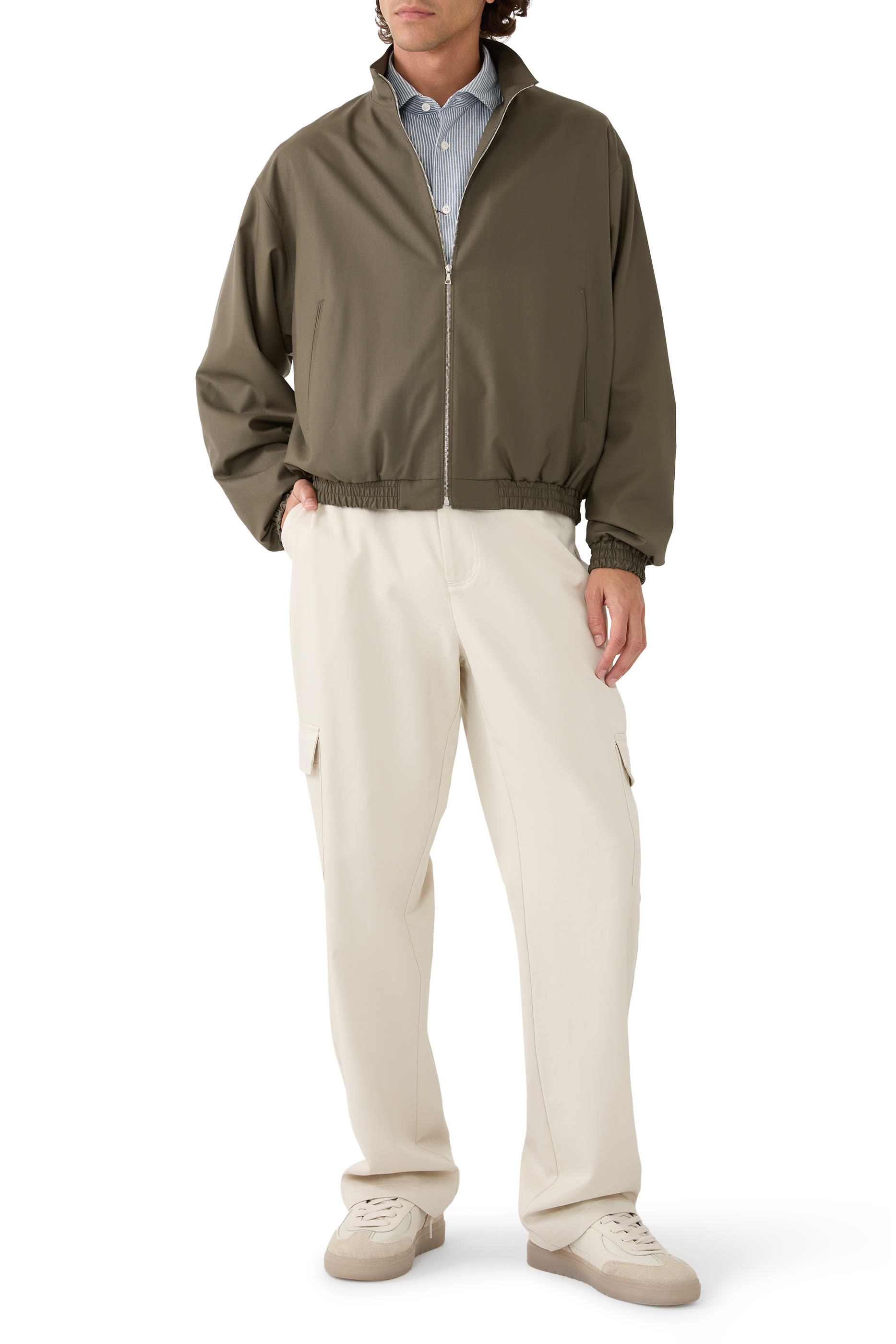 Glanshirt Regular-Fit Cotton Shirt