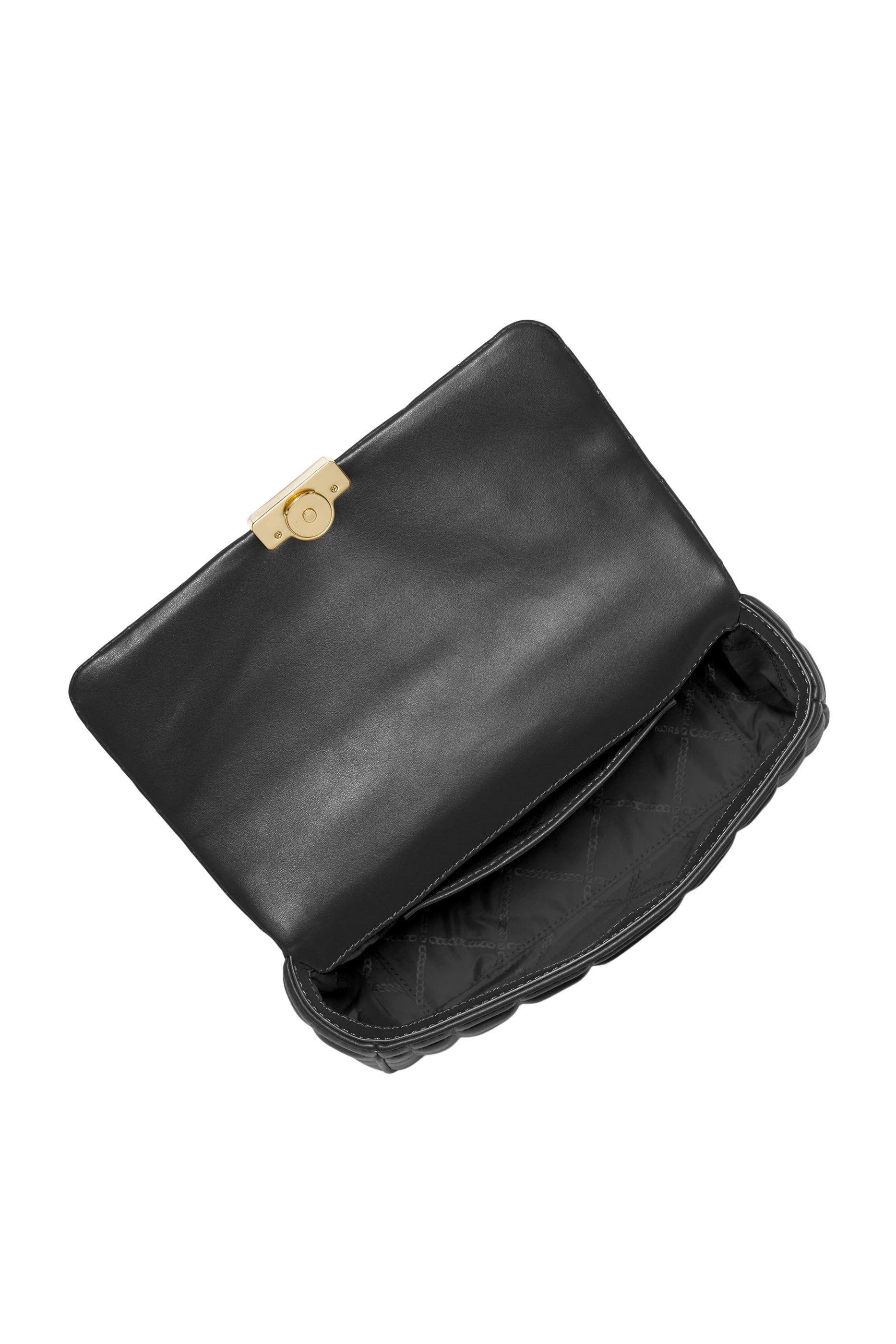 Tribeca Large Quilted Leather Shoulder Bag
