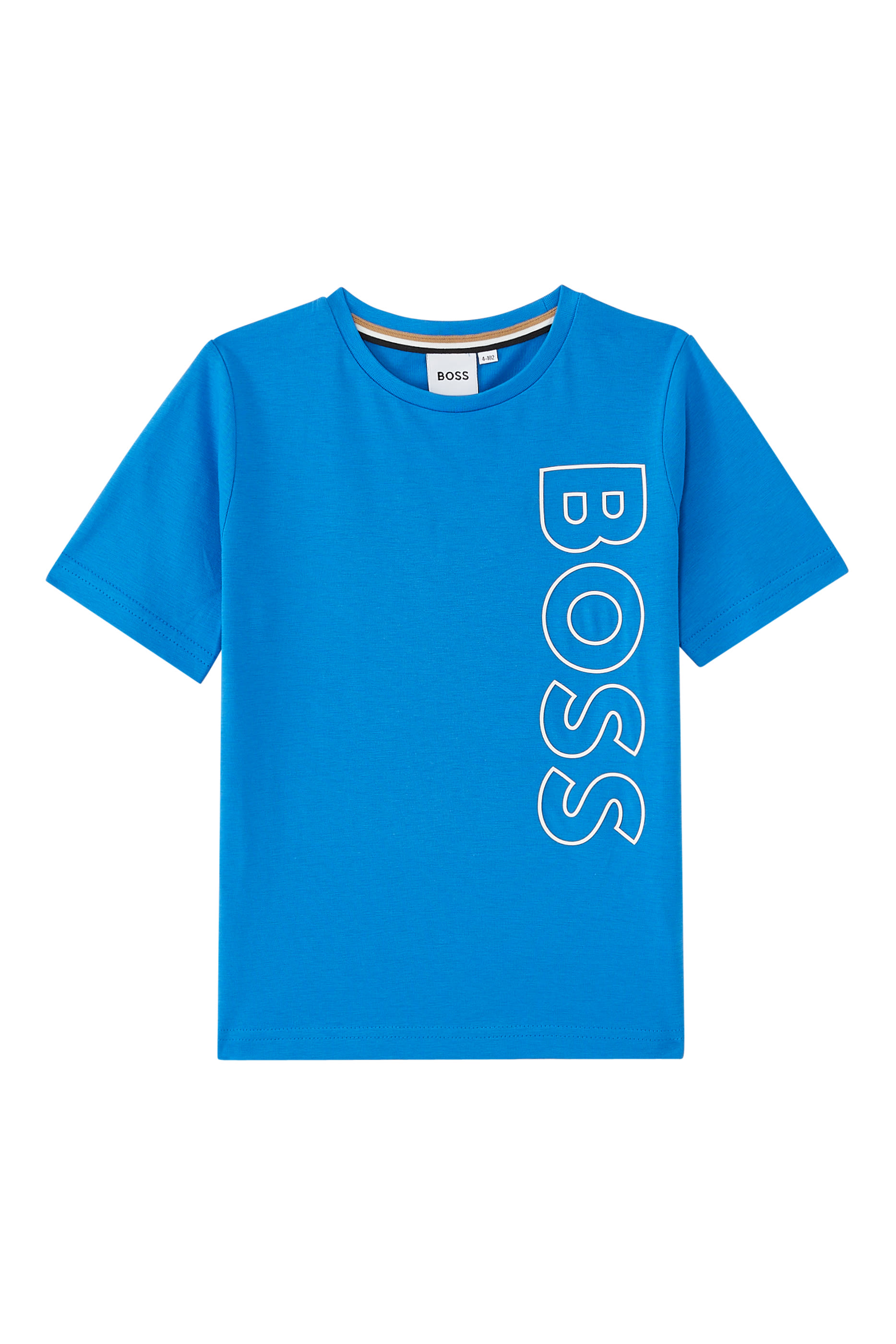 Kids Logo Cotton T-Shirt