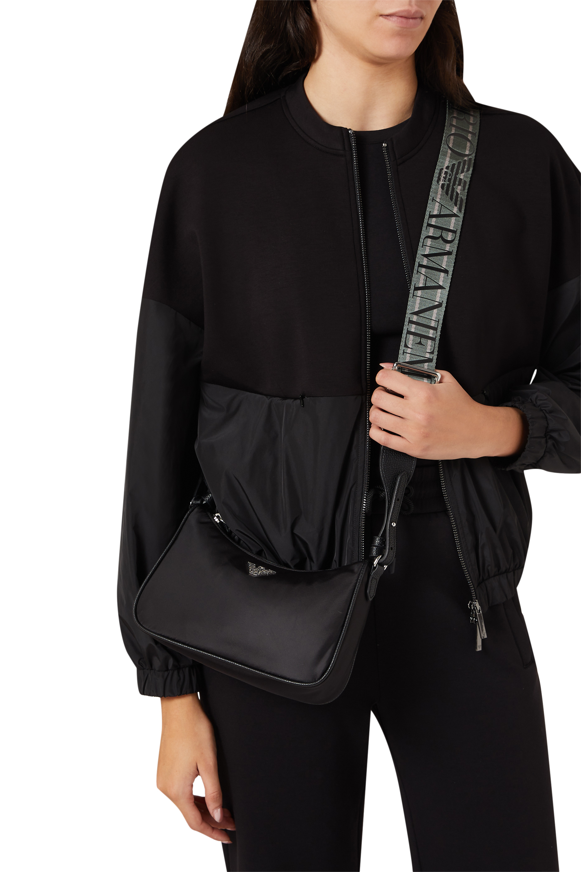 ASV Recycled Nylon Baguette Bag With Eagle Plaque