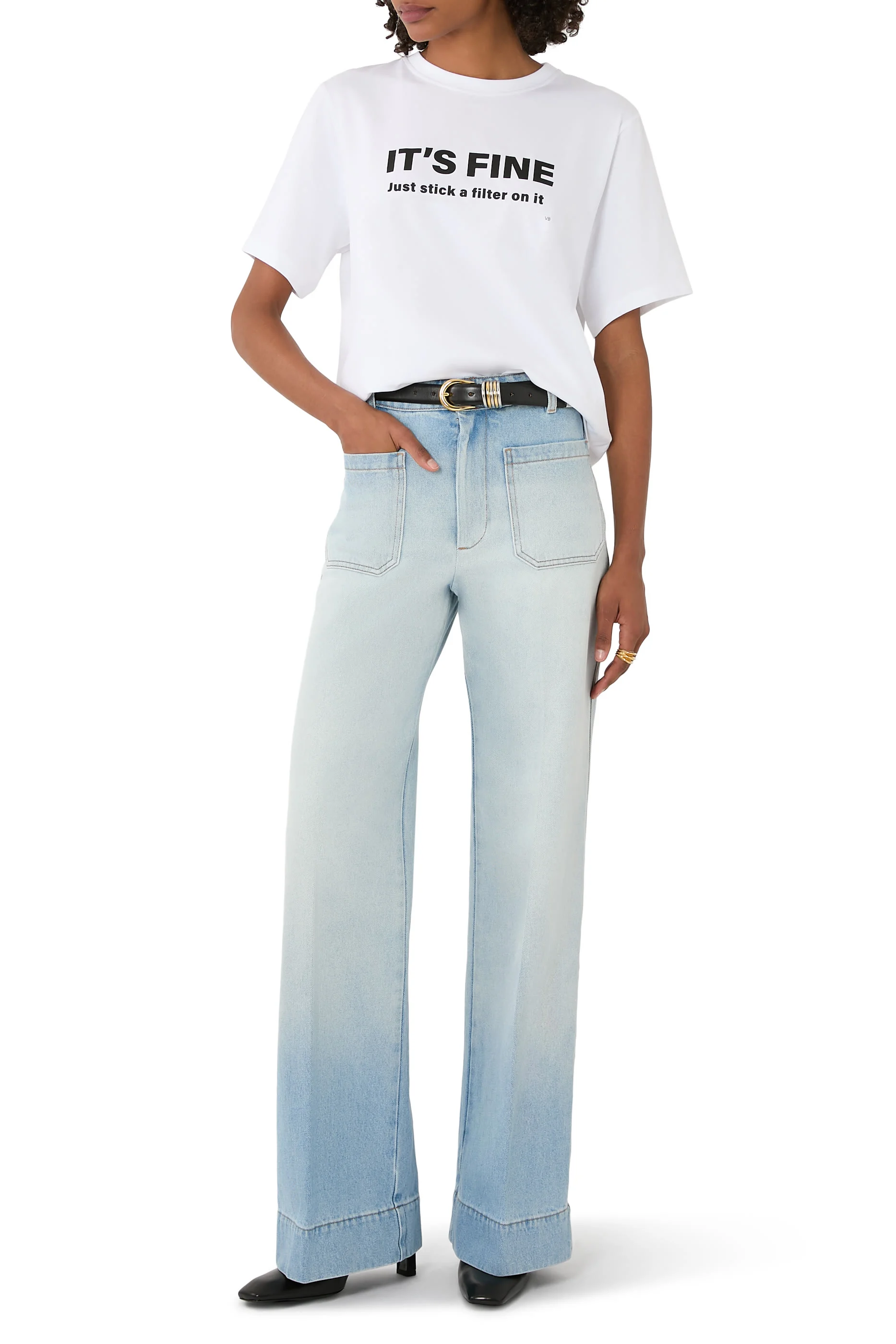 Just Stick A Filter On It Slogan T-Shirt