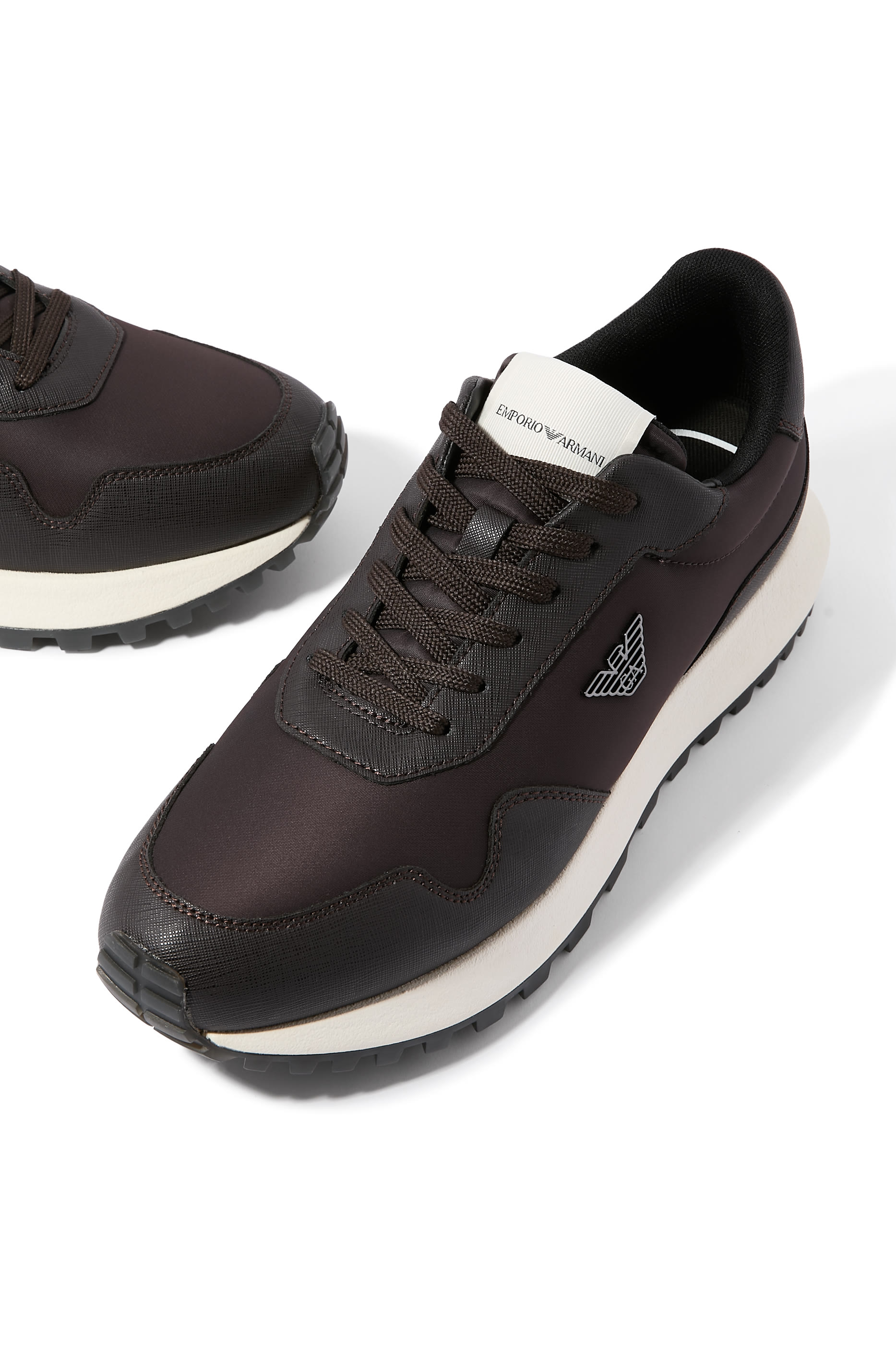 Micro Metal Logo Sneakers