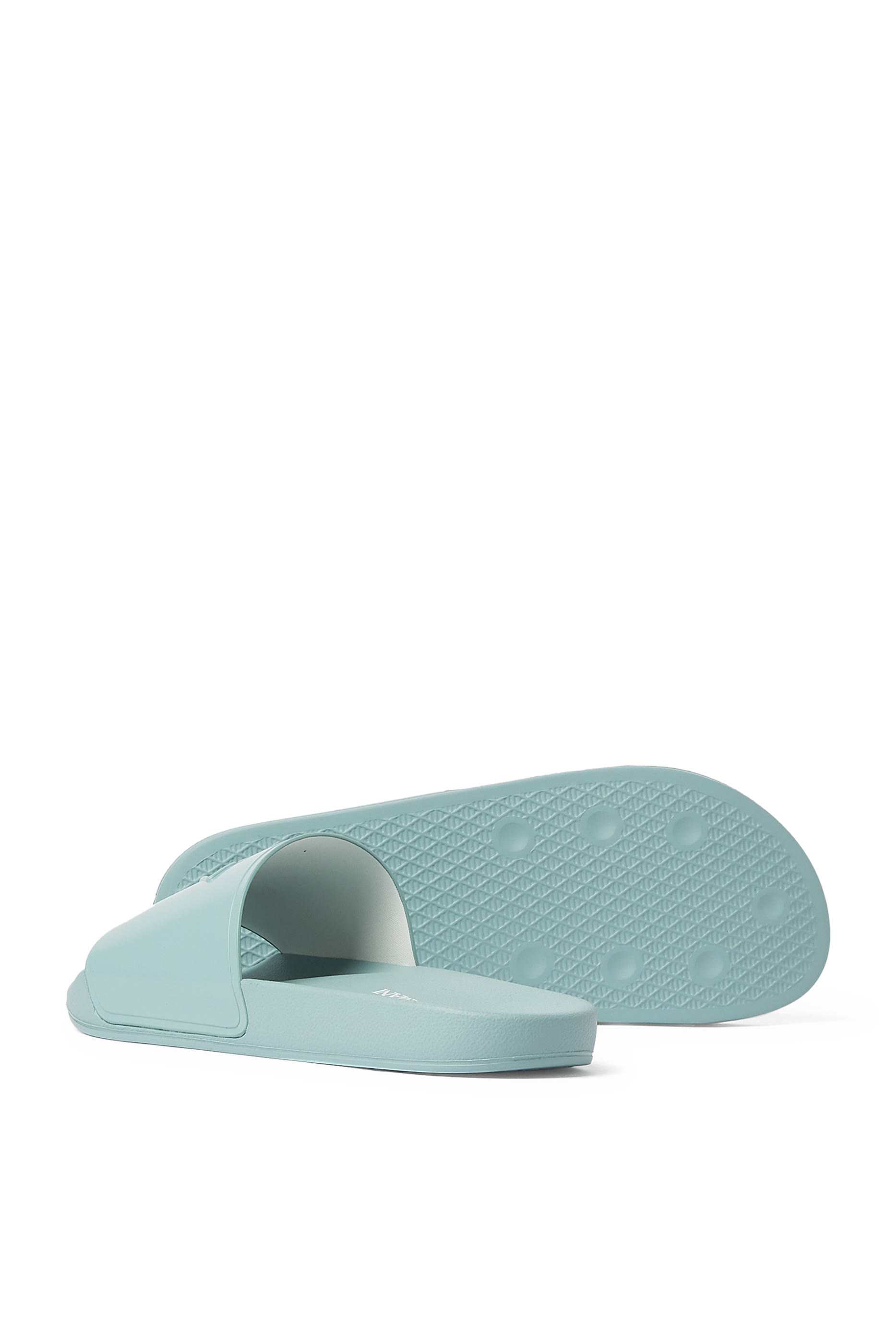 Kids Oversized Embossed Logo Slides
