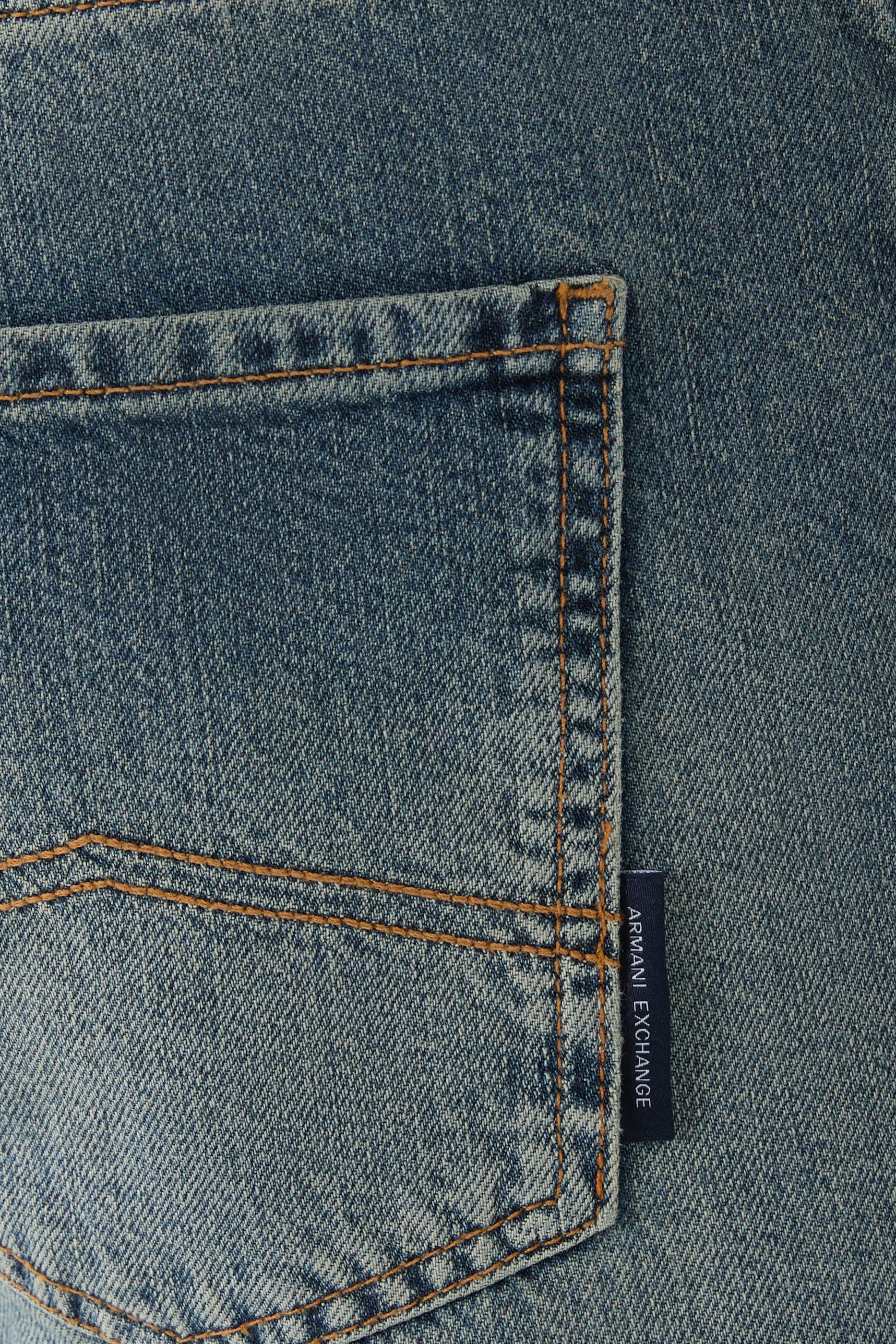 Straight-Leg Denim Jeans