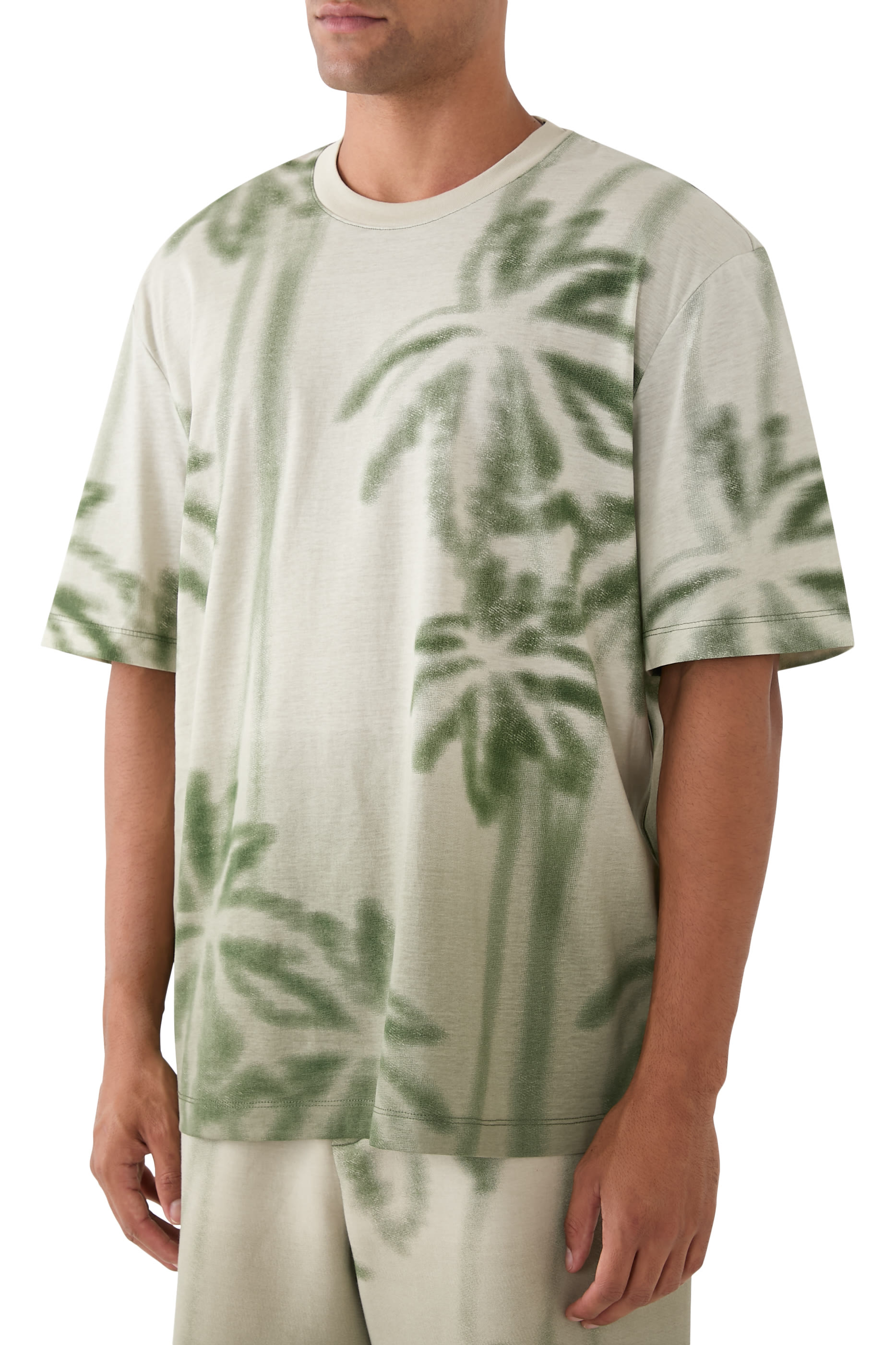 Palm Tree Print T-Shirt