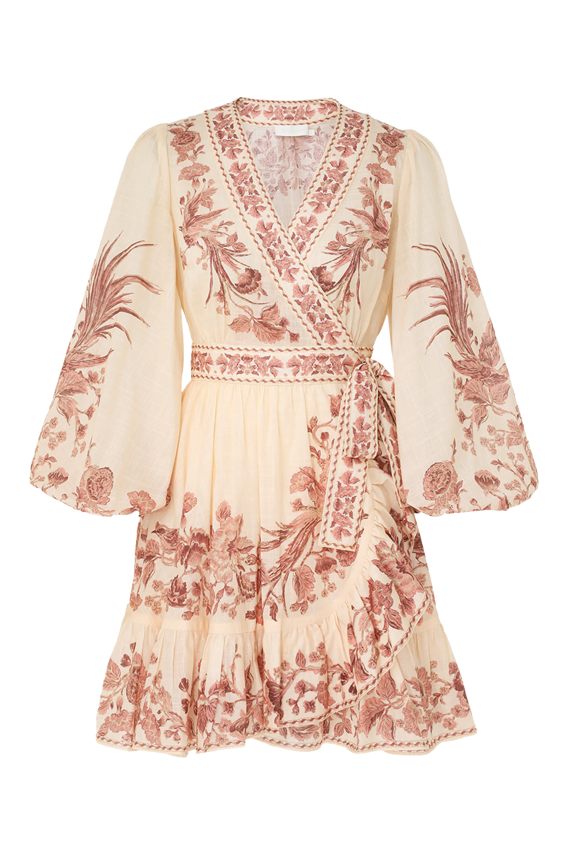 Waverly Wrap Mini Dress