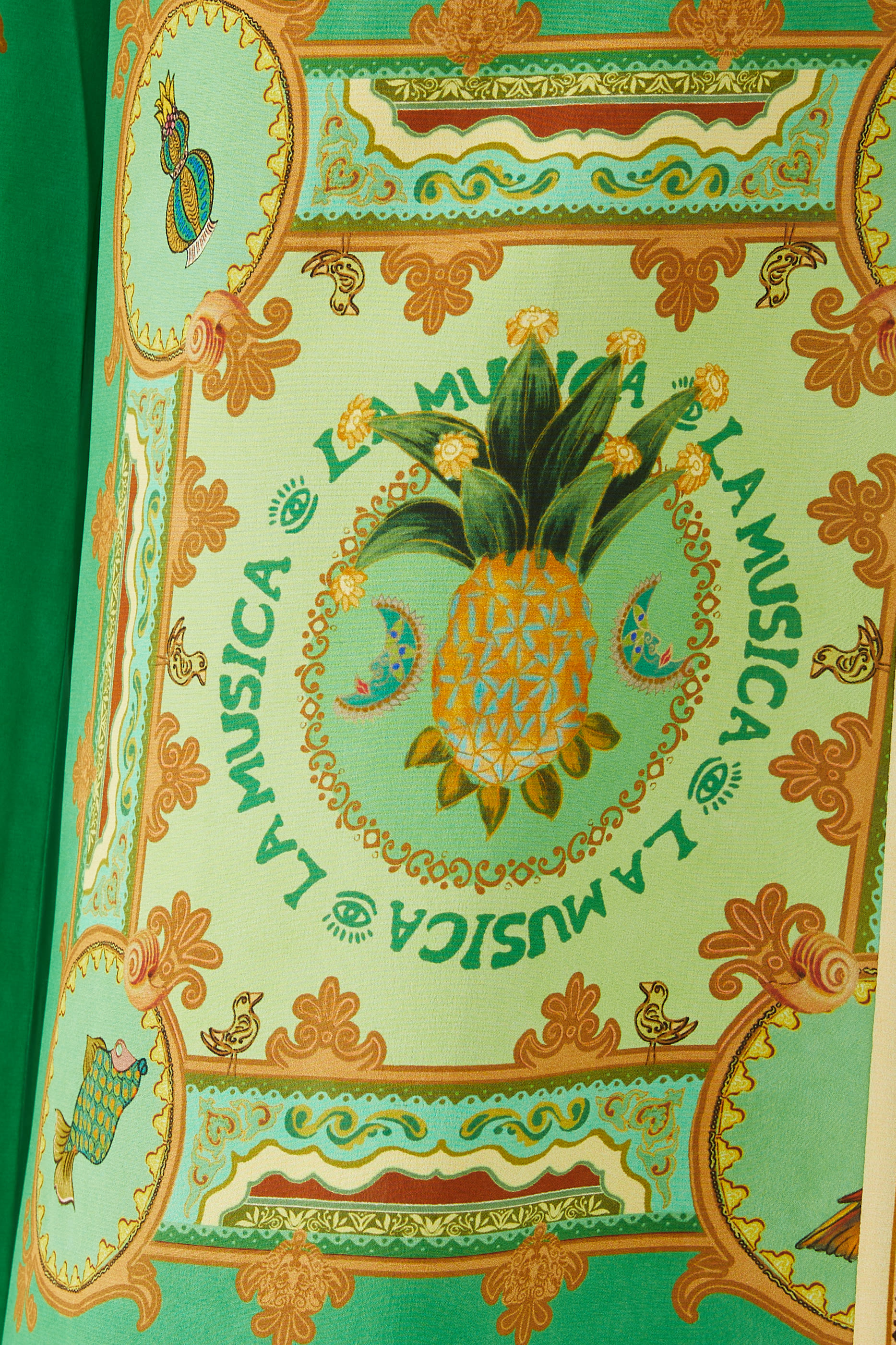 La Musica Silk Pants