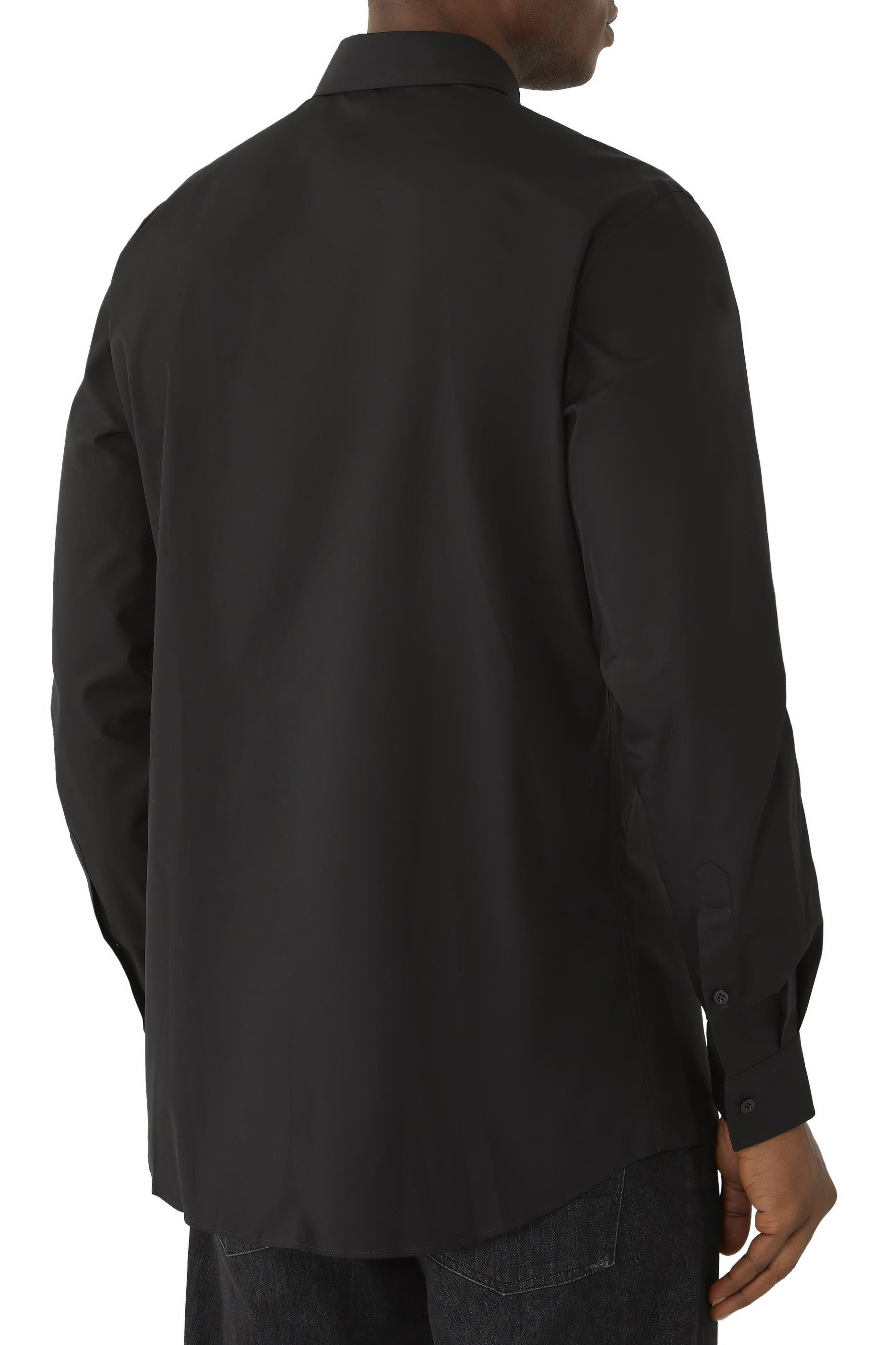 Embroidered Long Sleeve Shirt