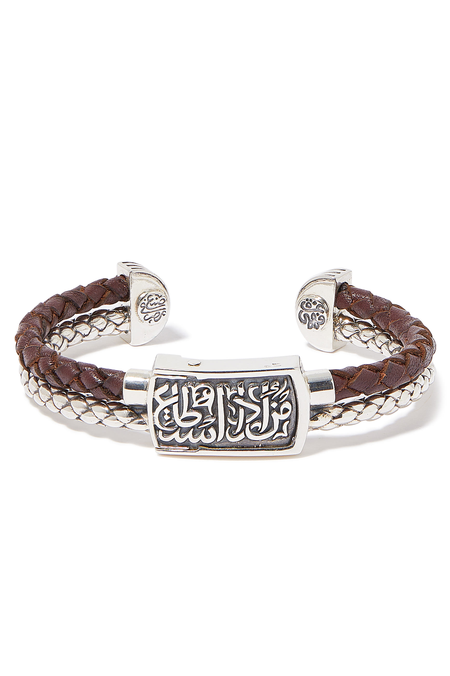 Red Leather Intention Bracelet