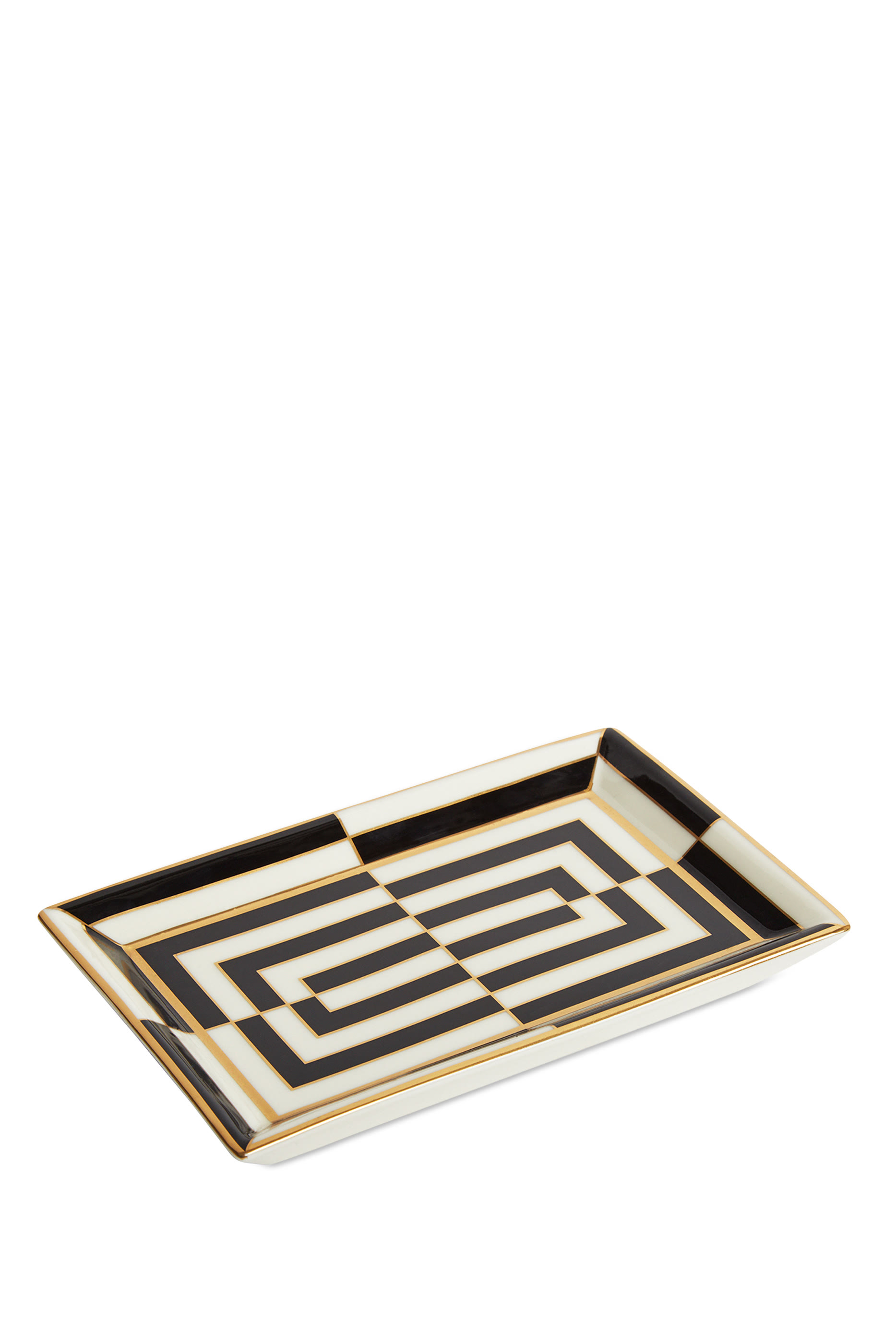 Op Art Rectangle Tray