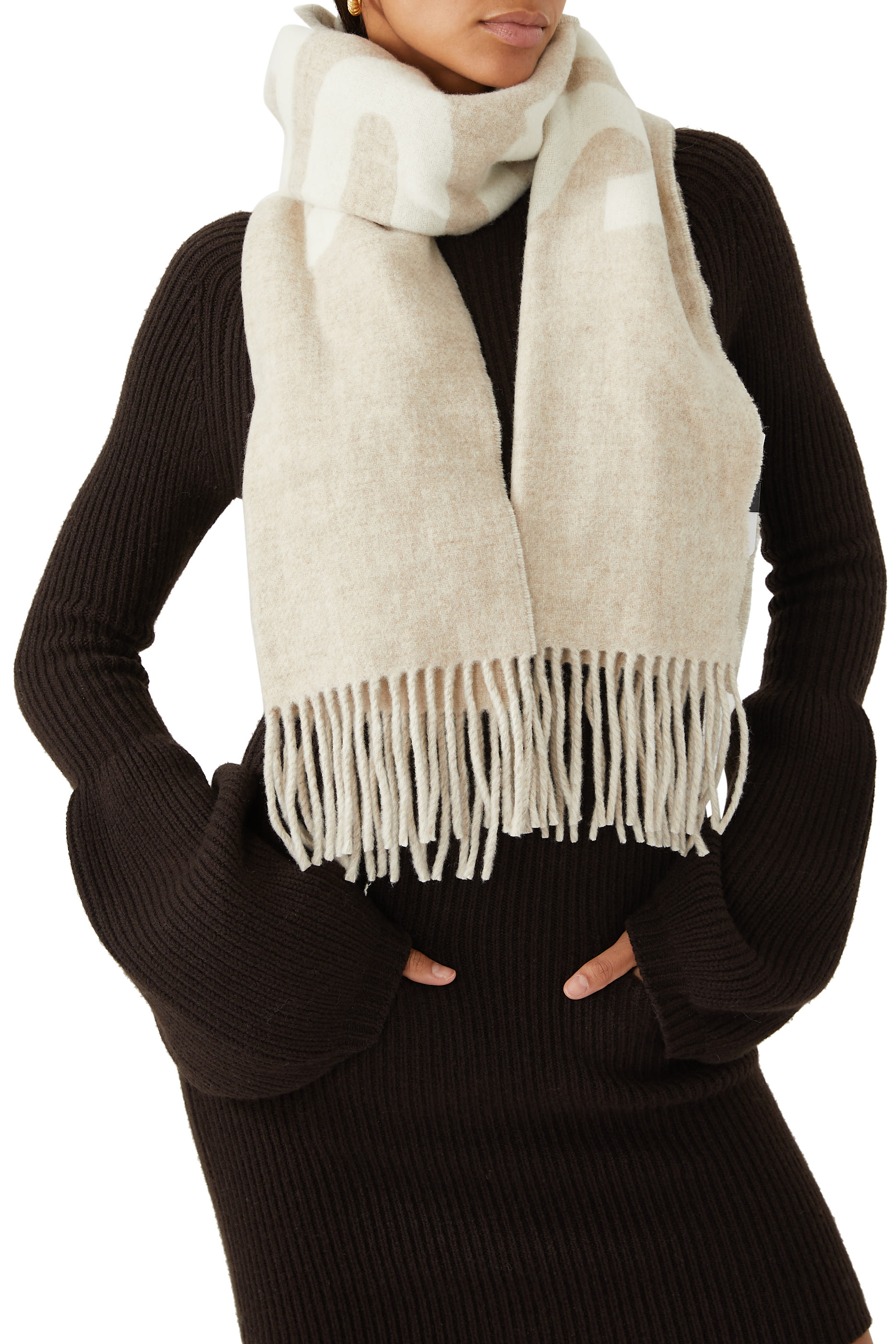 L&rsquo;Echarpe Logo Scarf