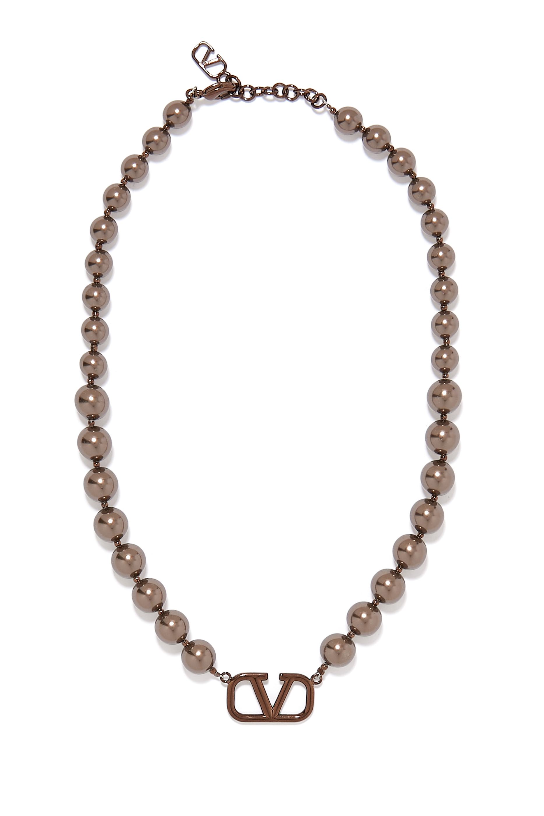 VLogo Signature Pearl Necklace