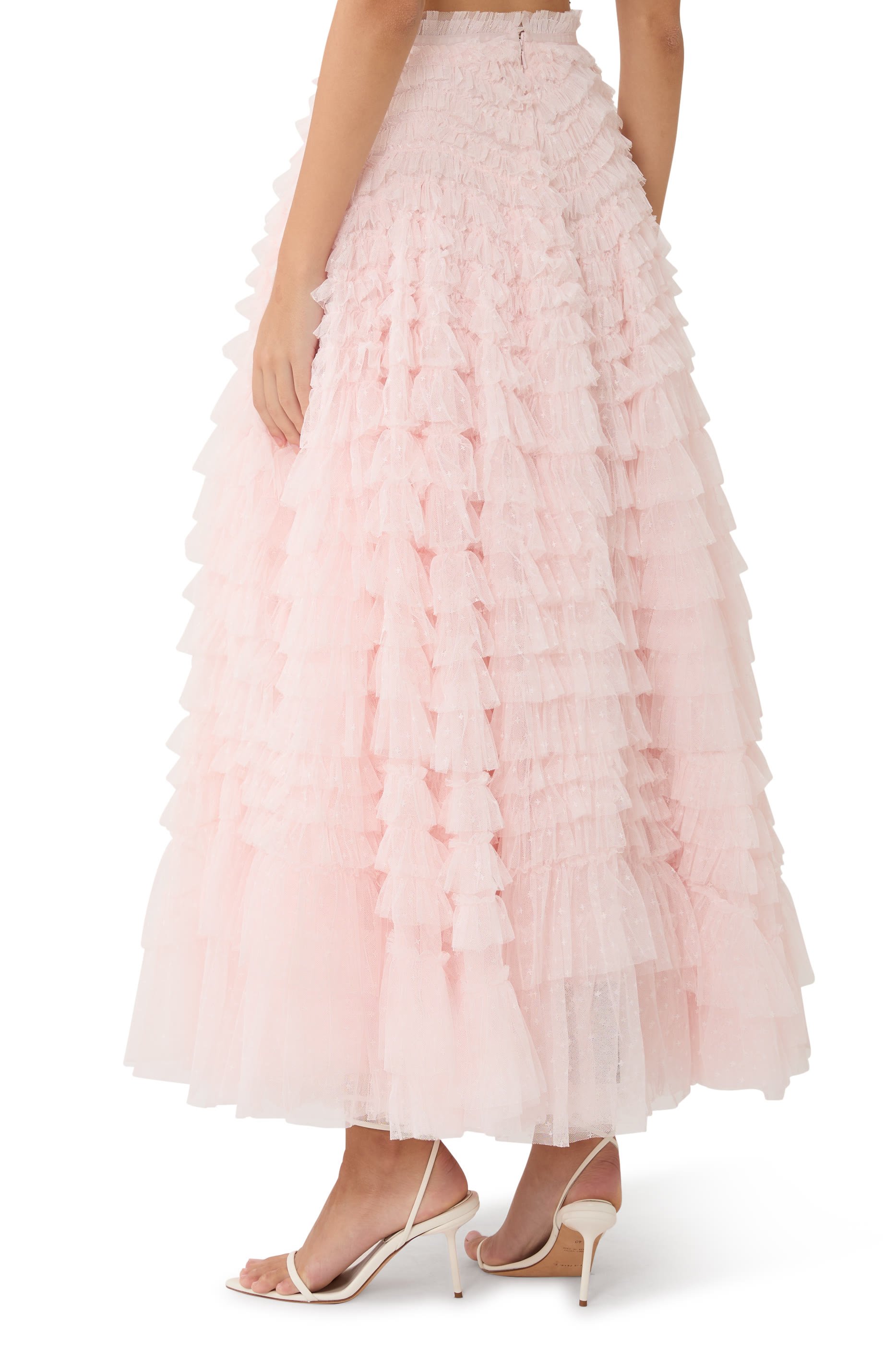 Hattie Ruffle Ankle Skirt