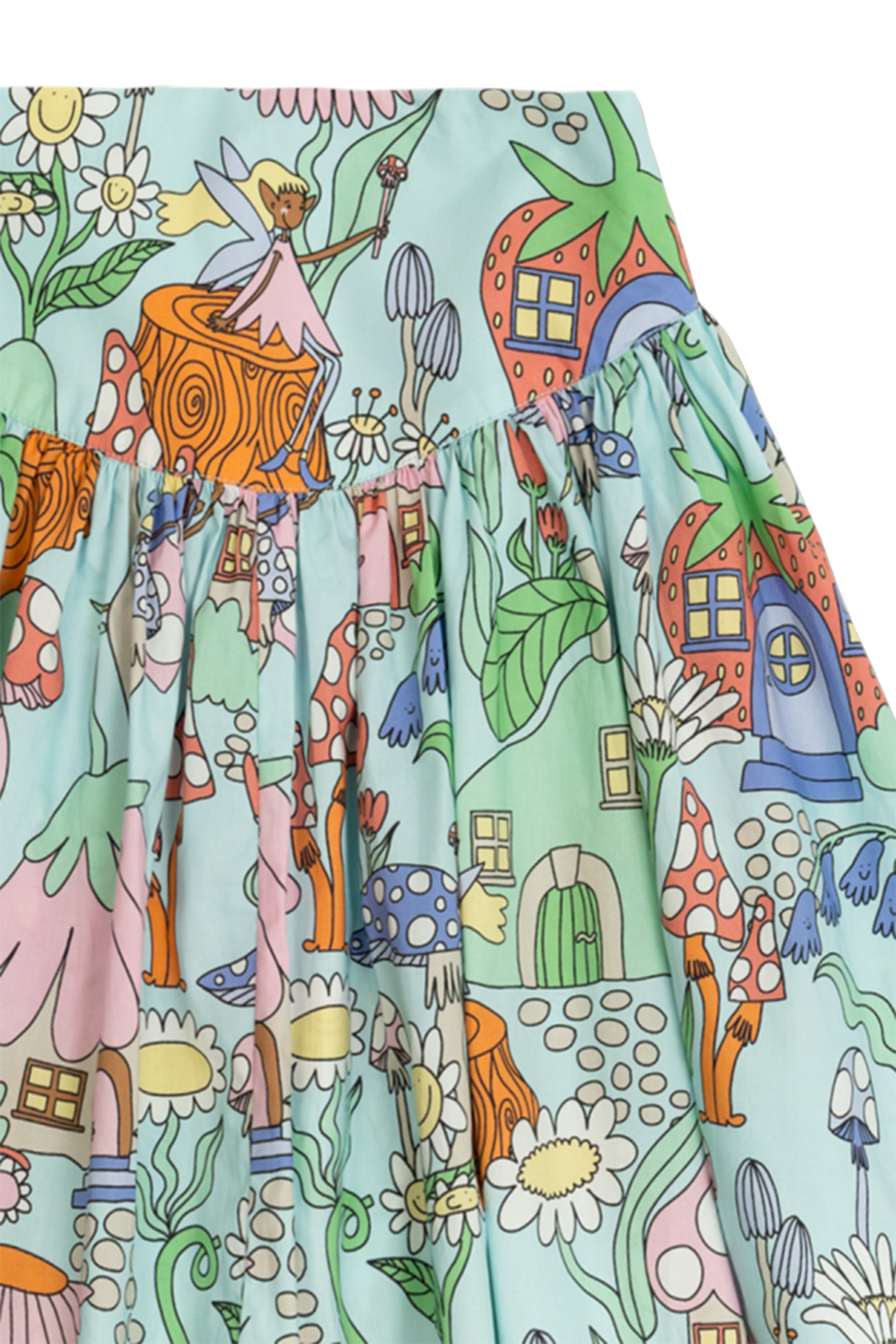 Kids Cotton Printed Skirt