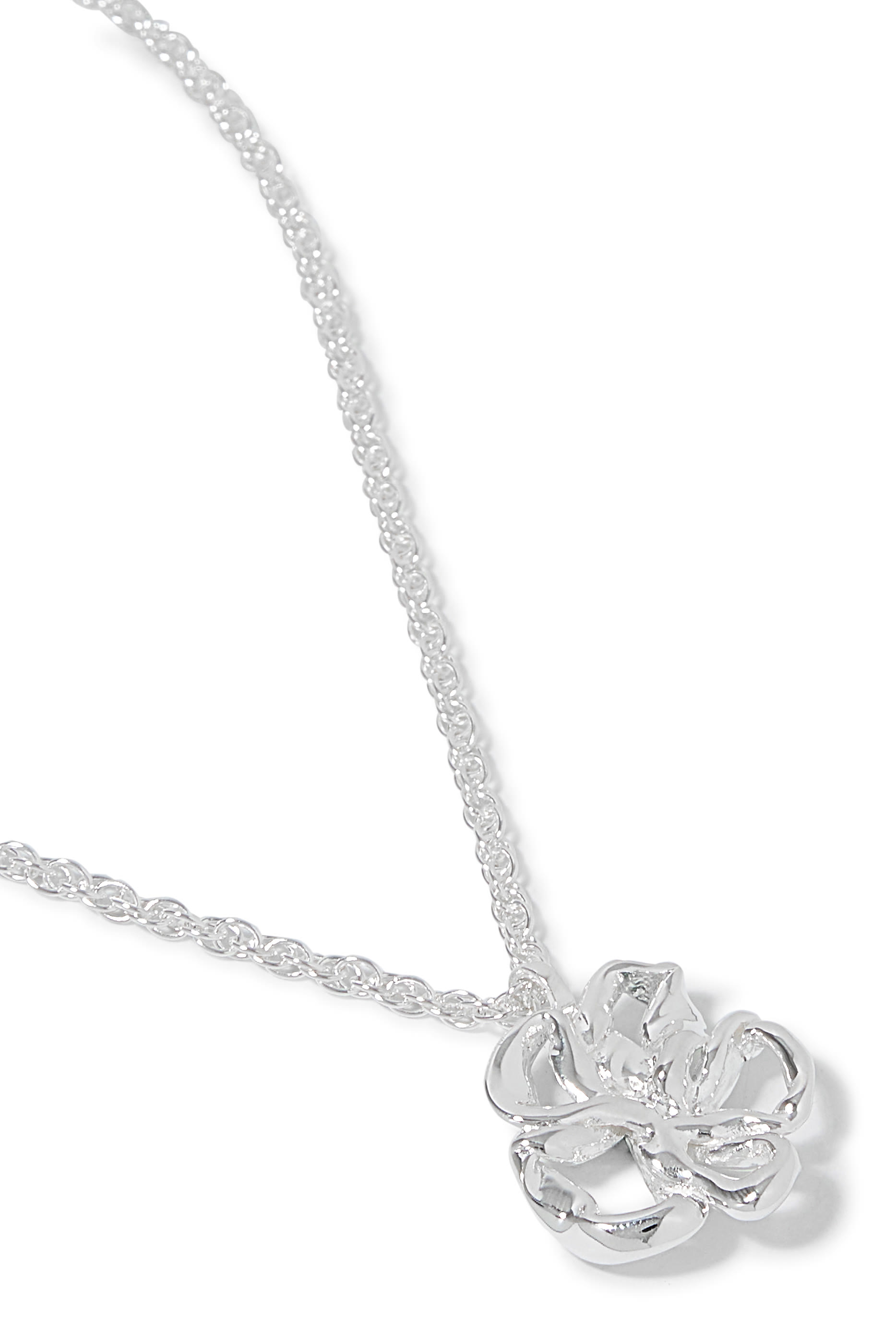 The Past Within The Present Pendant,  Recycled Sterling Silver