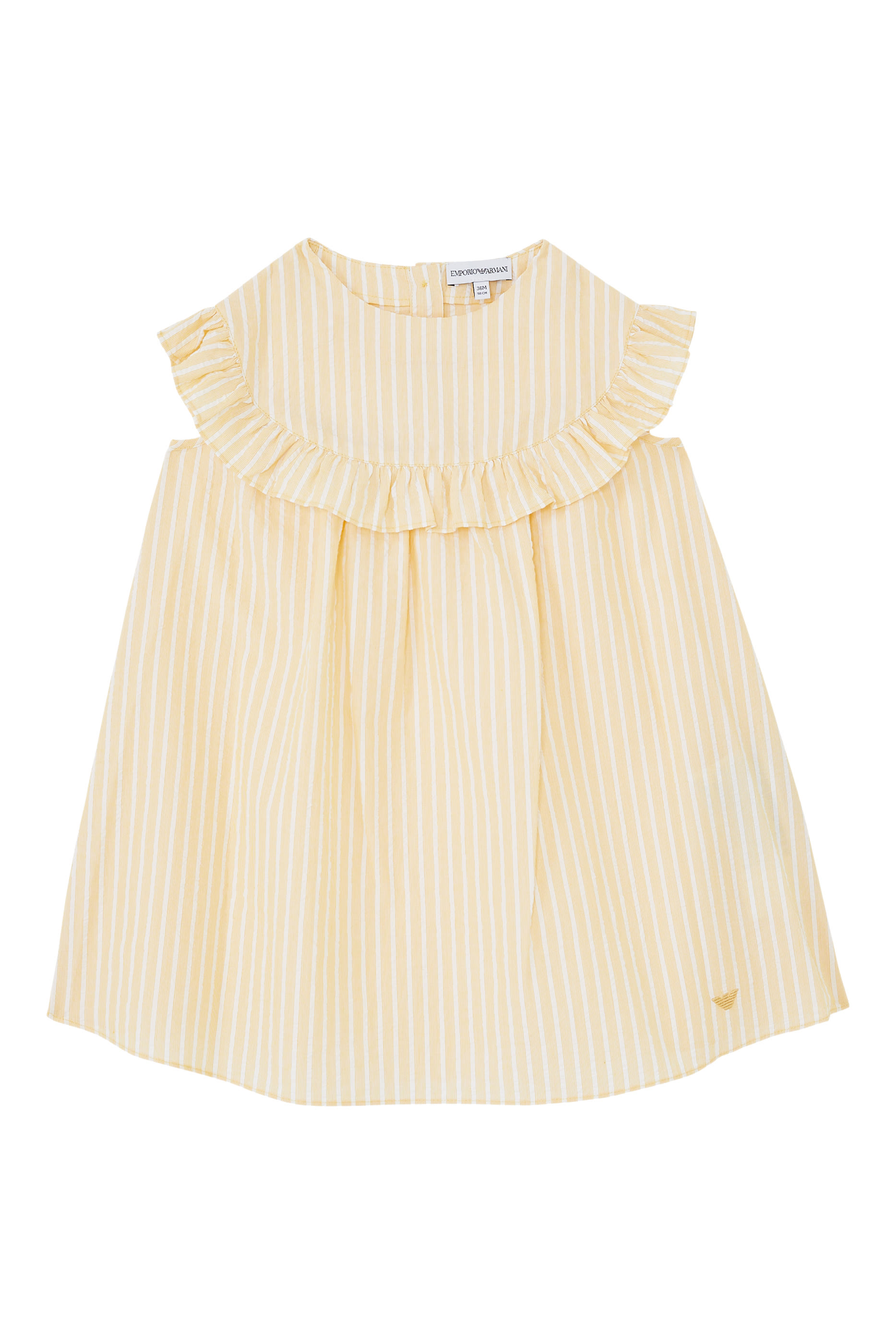 Kids Seersucker Striped Dress