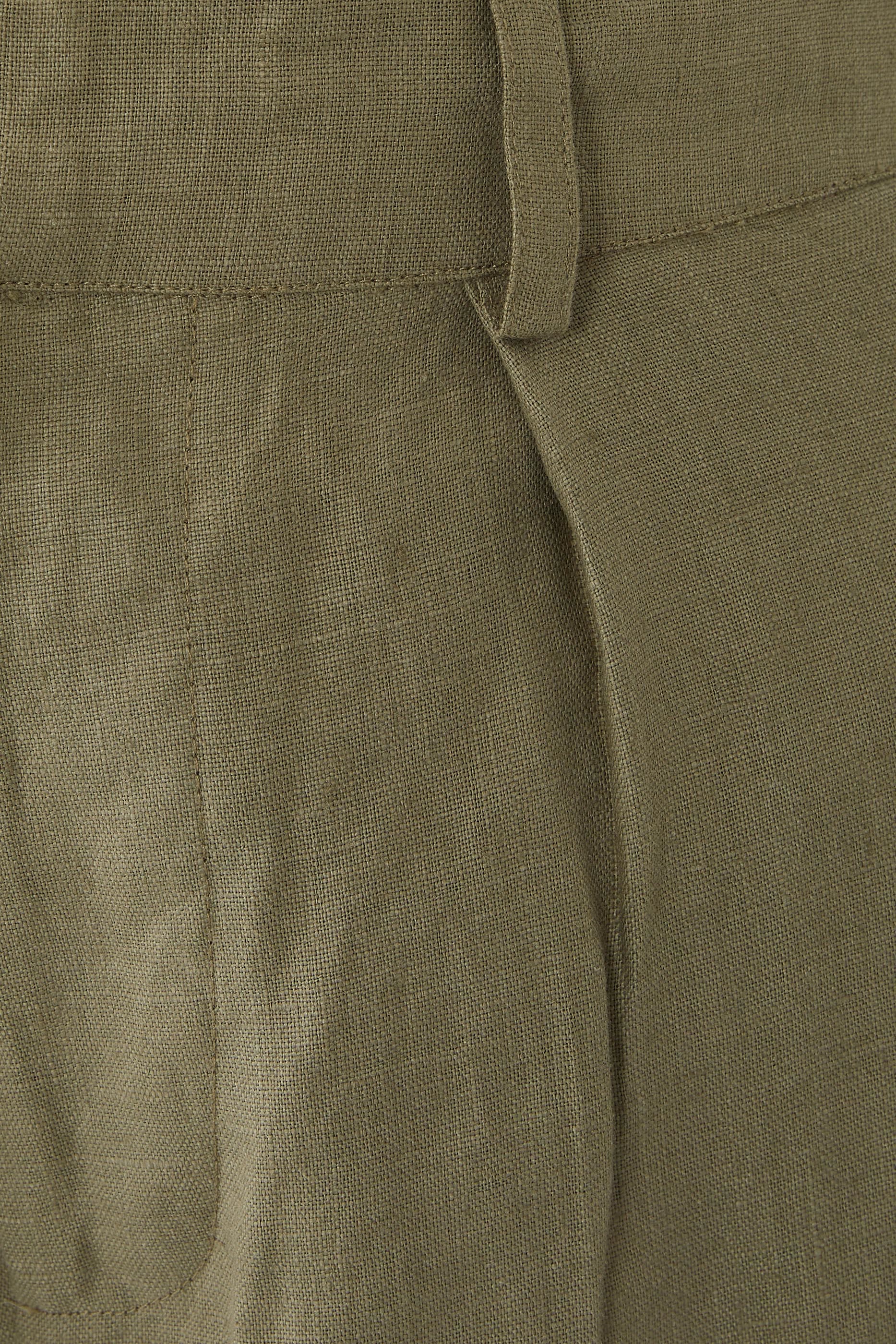 Ida Linen Wide-Leg Pants