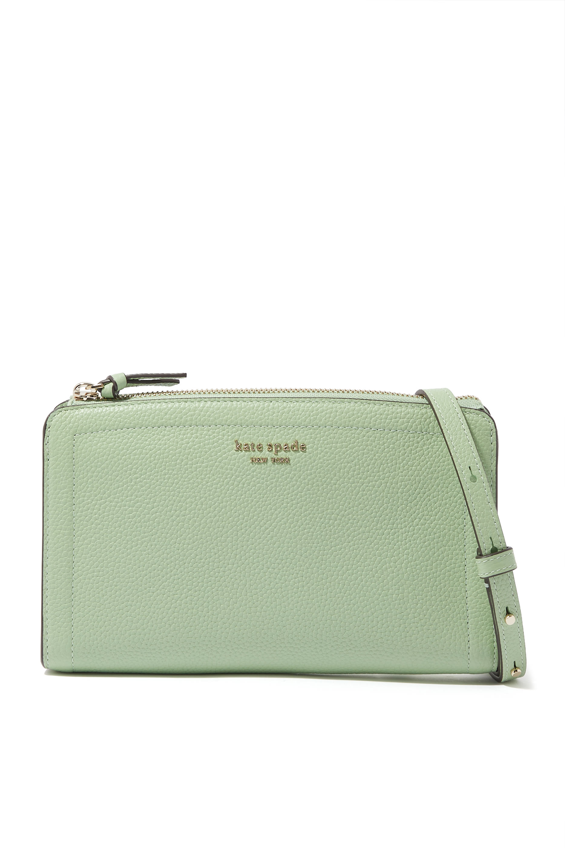 Knott Pebbled Leather Small Crossbody Bag